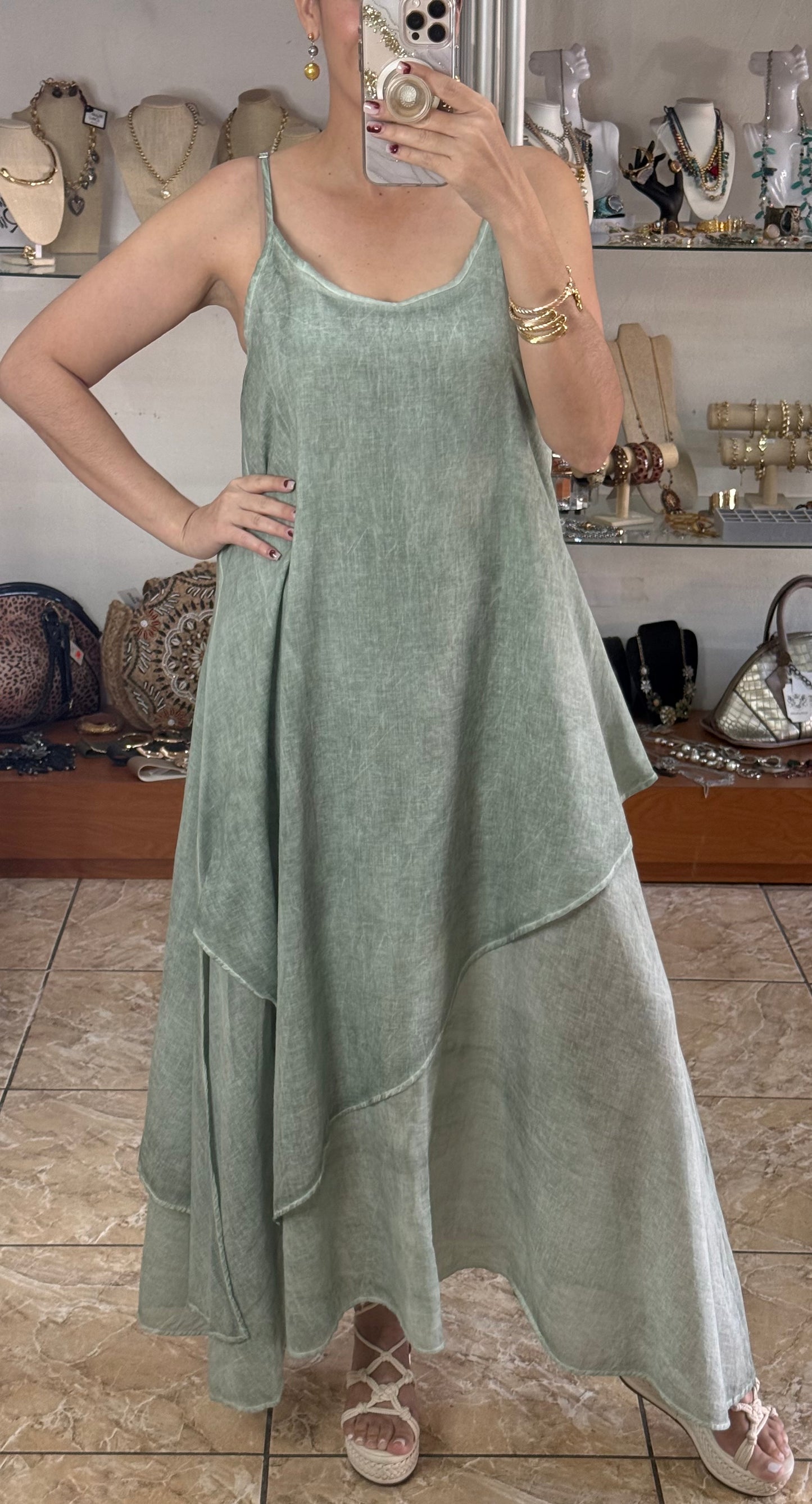 OS Dress and Coverup Set (FINAL SALE)
