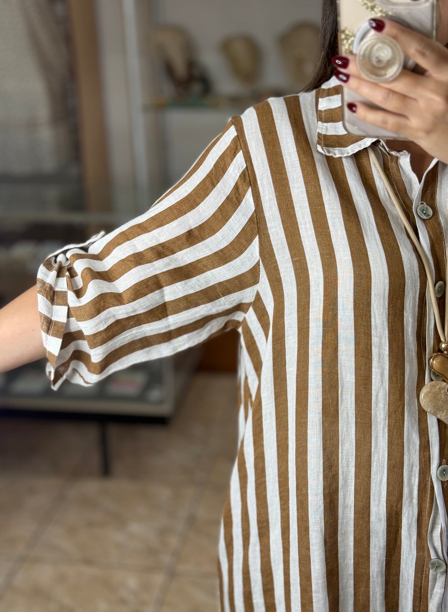 Stripes/Polkadots OS Linen Set (NO RETURNS OR EXCHANGE)