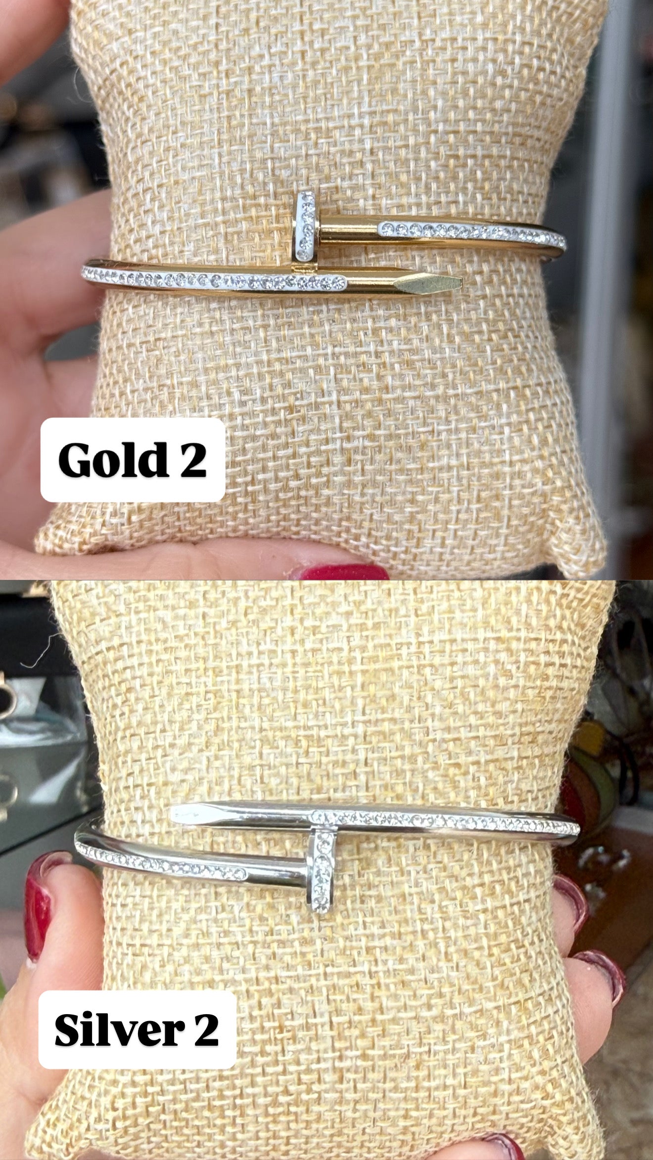 Metallic Bracelets (SOLD SEPARATELY)