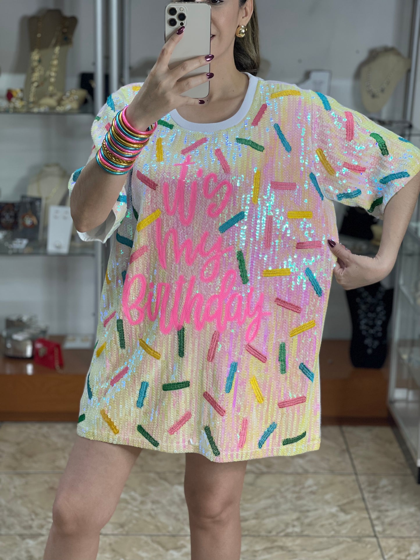 It’s My Birthday Sprinkle Dress