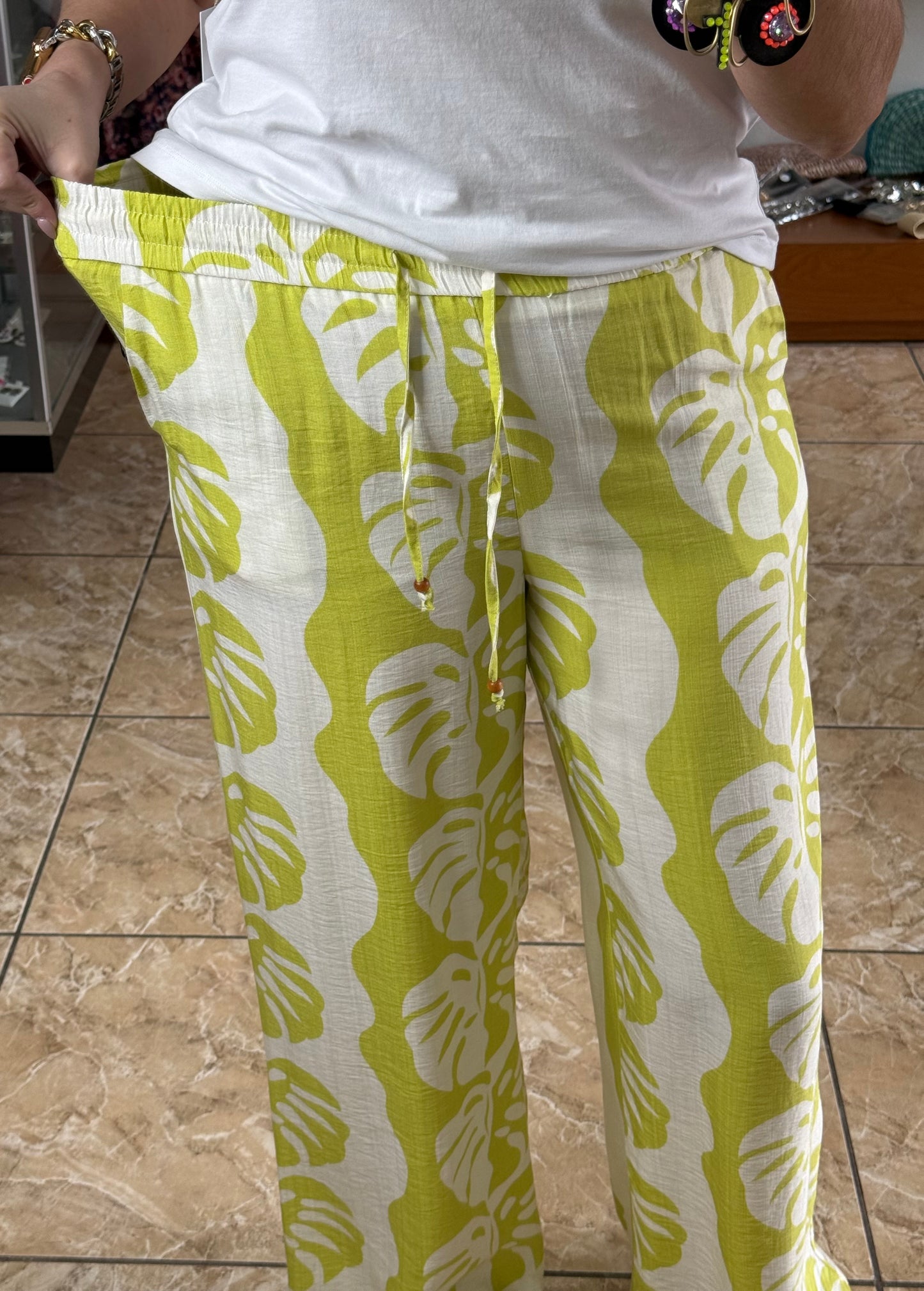 Citron Mix Long Pants