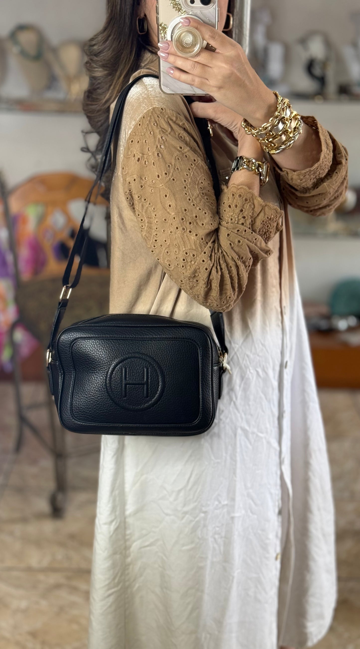 Black Crossbody Bag (FINAL SALE)