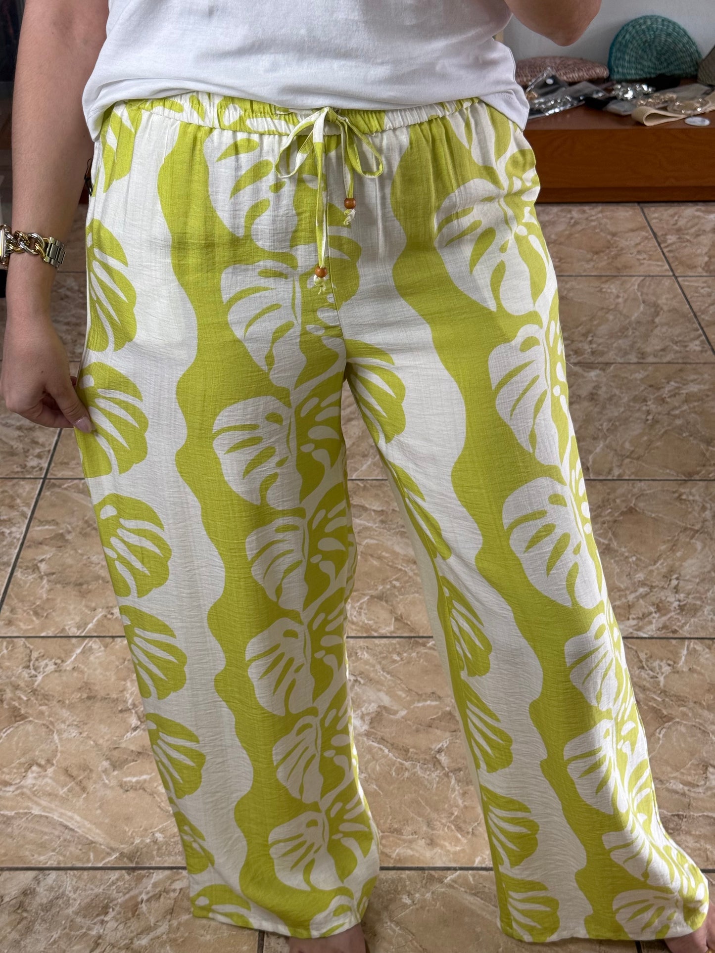 Citron Mix Long Pants