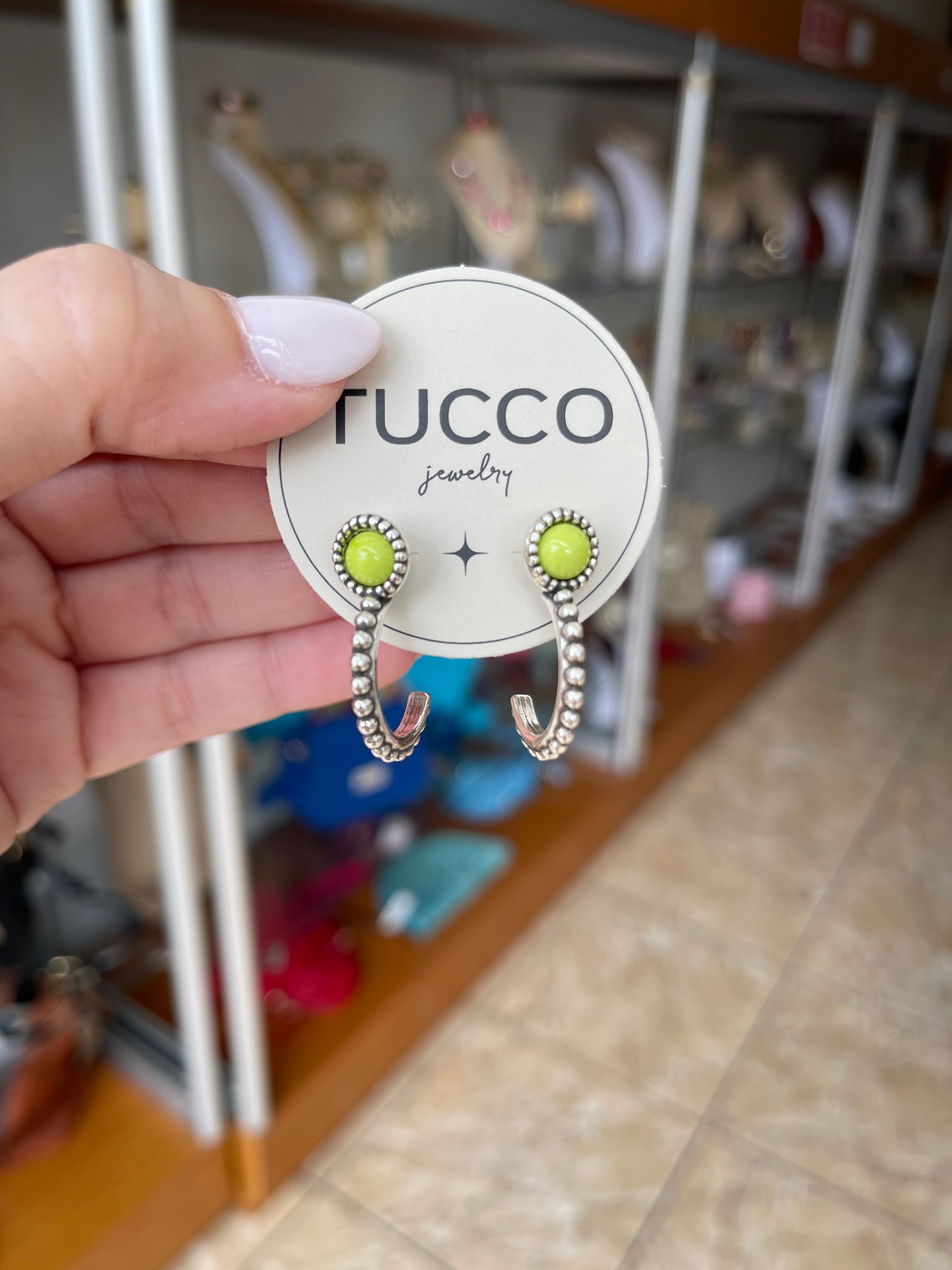 Málaga Earrings (Silver) by Tucco