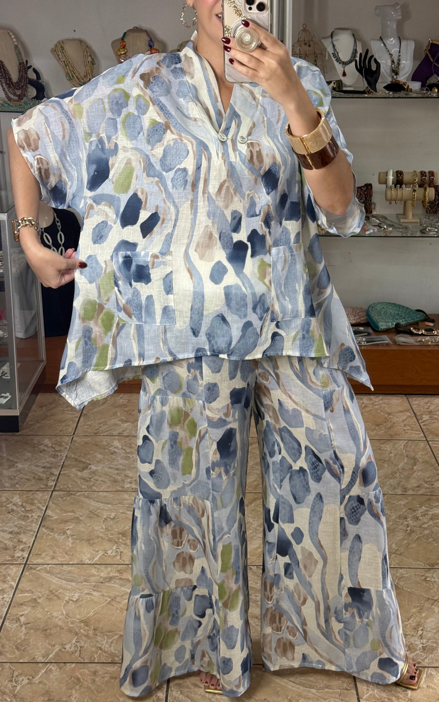 Kalahari Linen Set OS (NO RETURNS OR EXCHANGE)