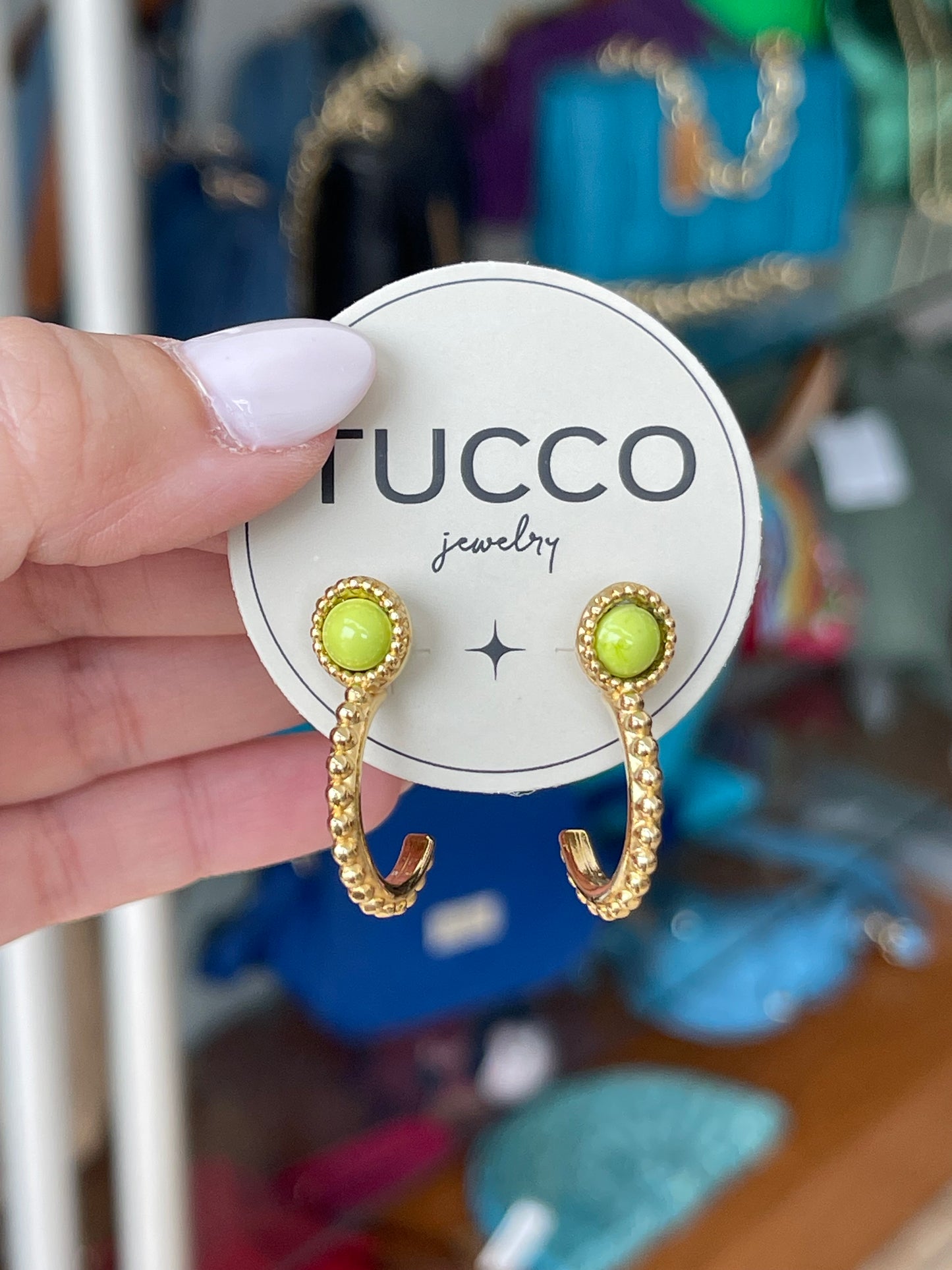 Málaga Earrings (Gold) by Tucco