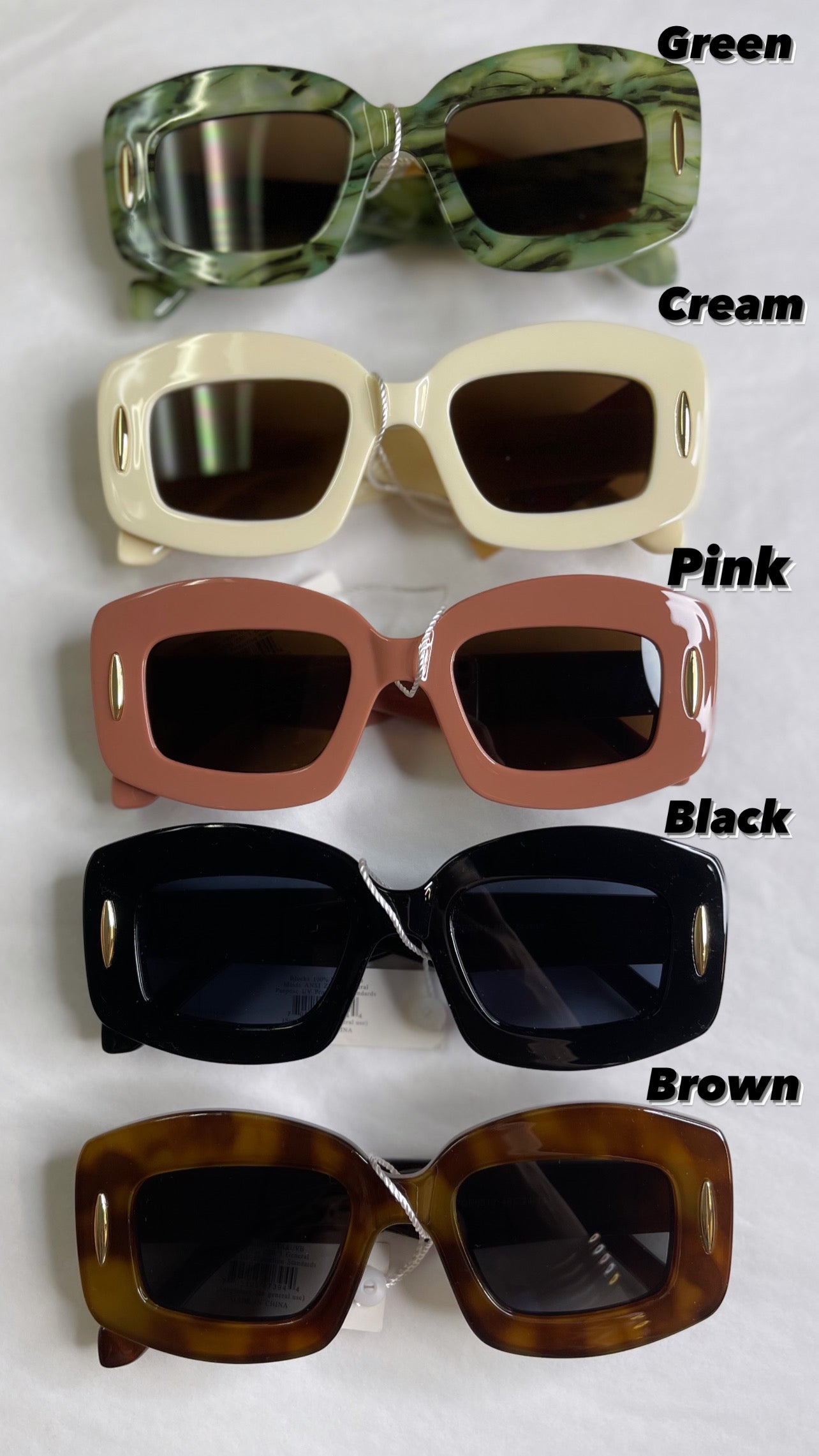 Marble Block Sunglasses