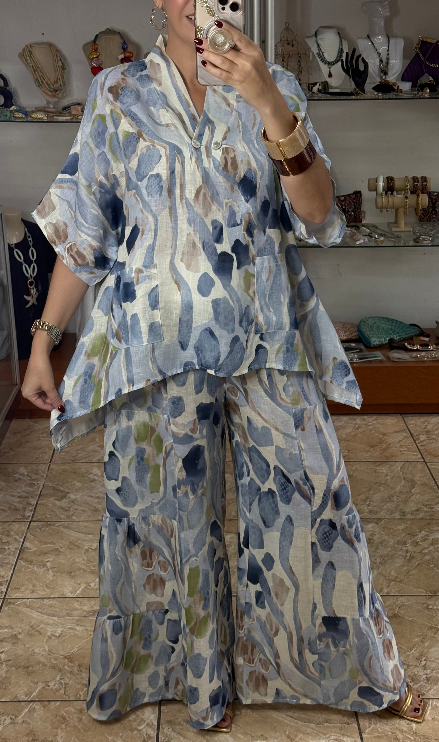 Kalahari Linen Set OS (NO RETURNS OR EXCHANGE)