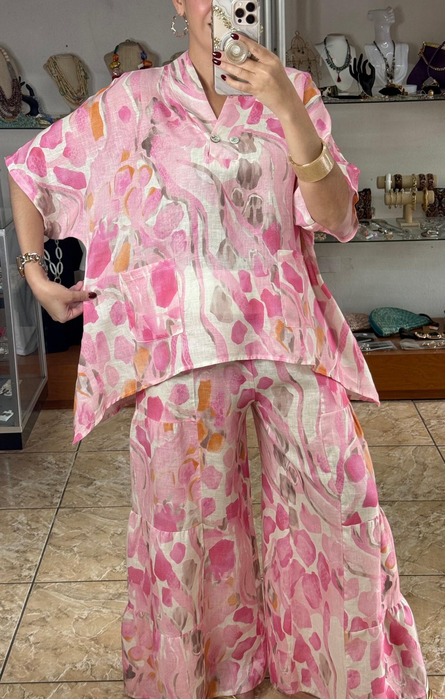 Kalahari Linen Set OS (NO RETURNS OR EXCHANGE)