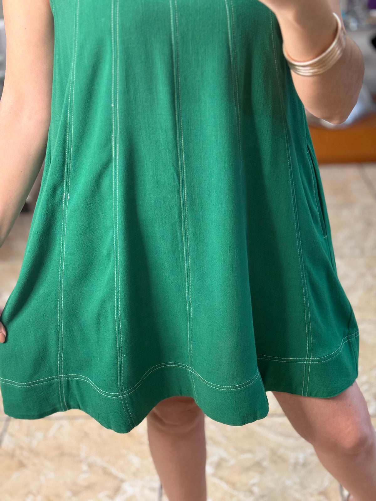 Basic Sleeveless Mini Dress