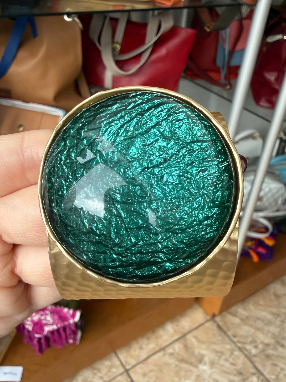 Gold Cuff Band Bracelet (FINAL SALE)