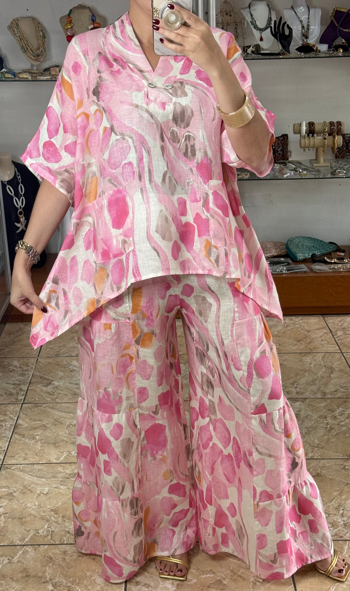 Kalahari Linen Set OS (NO RETURNS OR EXCHANGE)