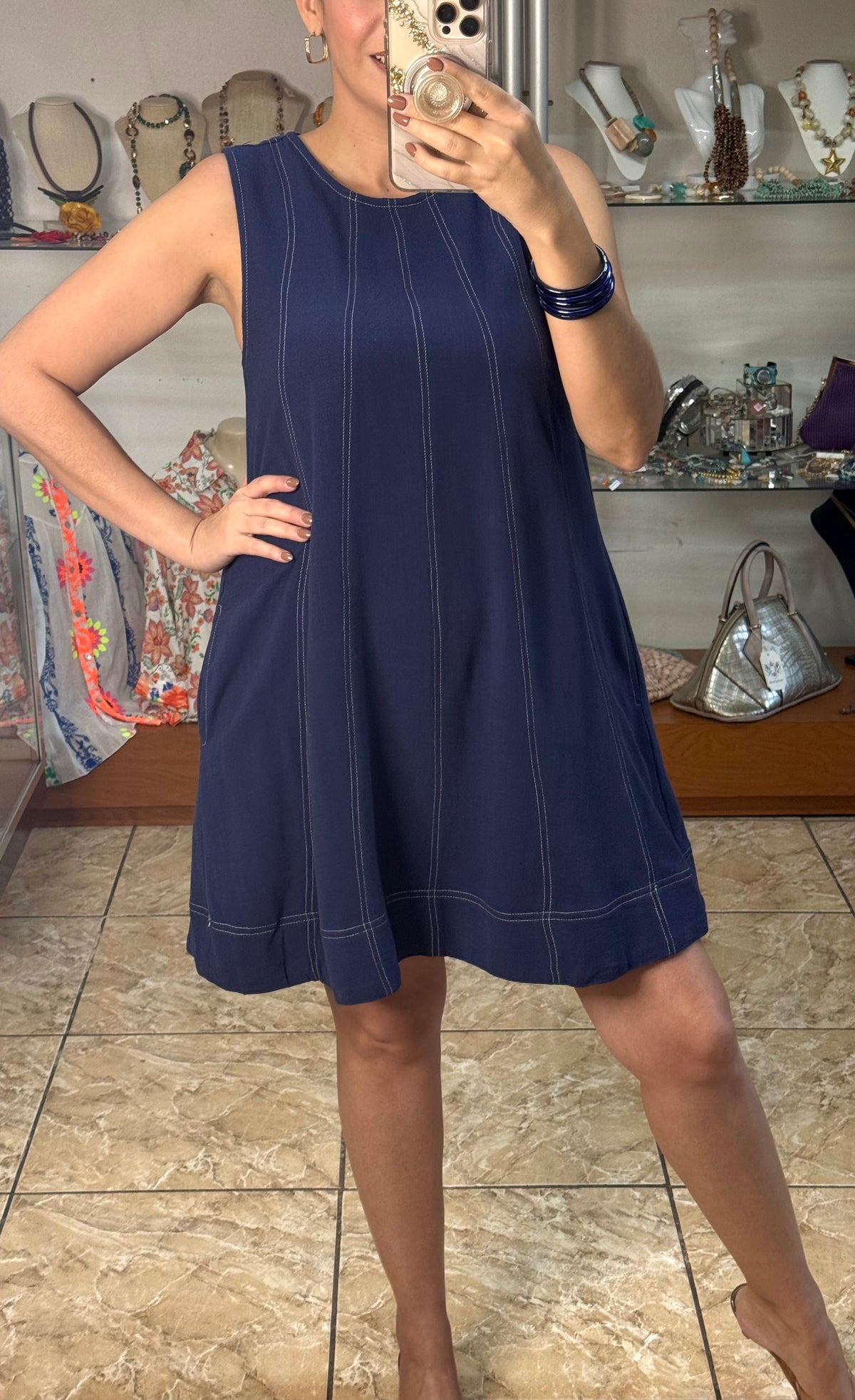 Basic Sleeveless Mini Dress
