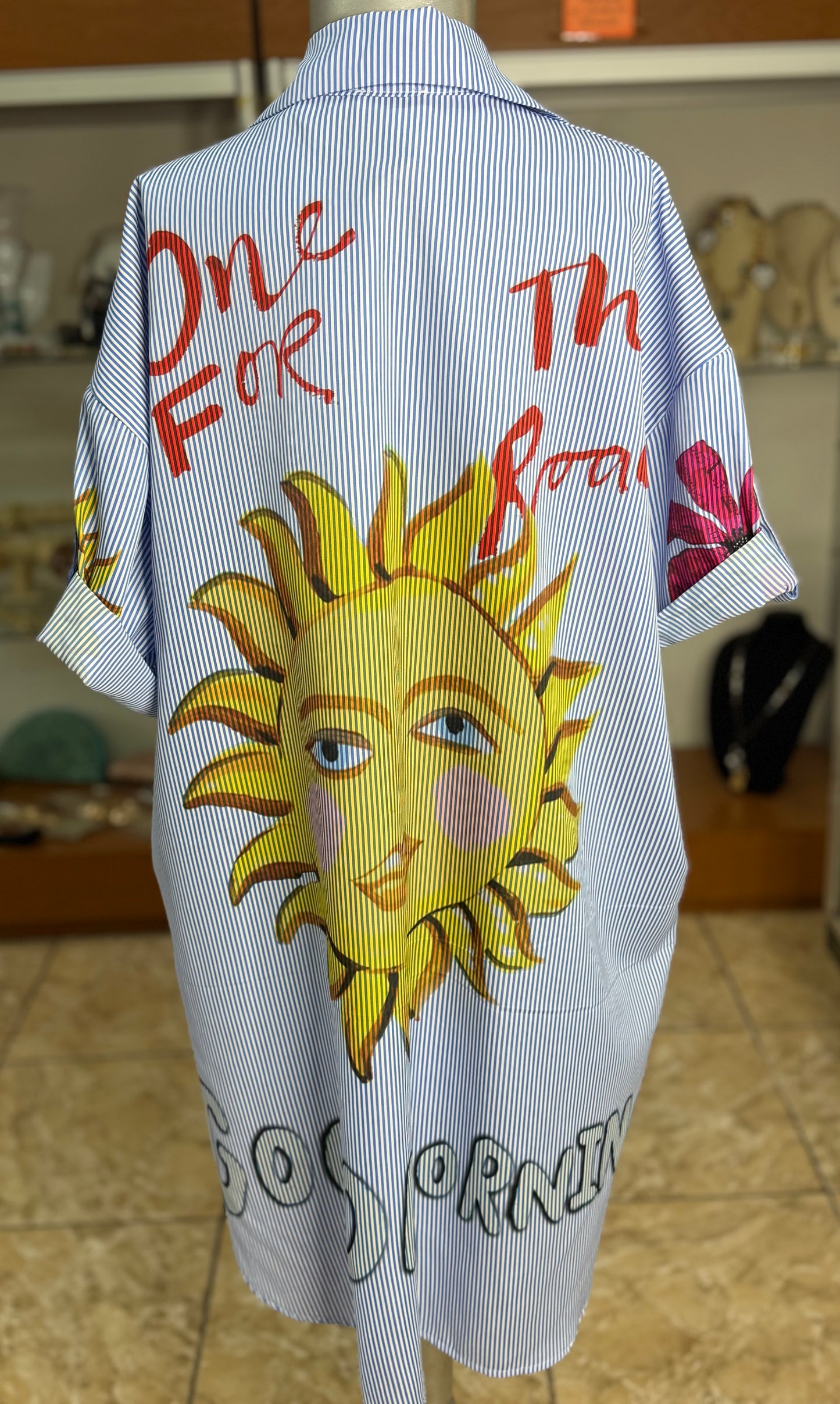 Sun OS Tunic Top (NO RETURNS OR EXCHANGE)