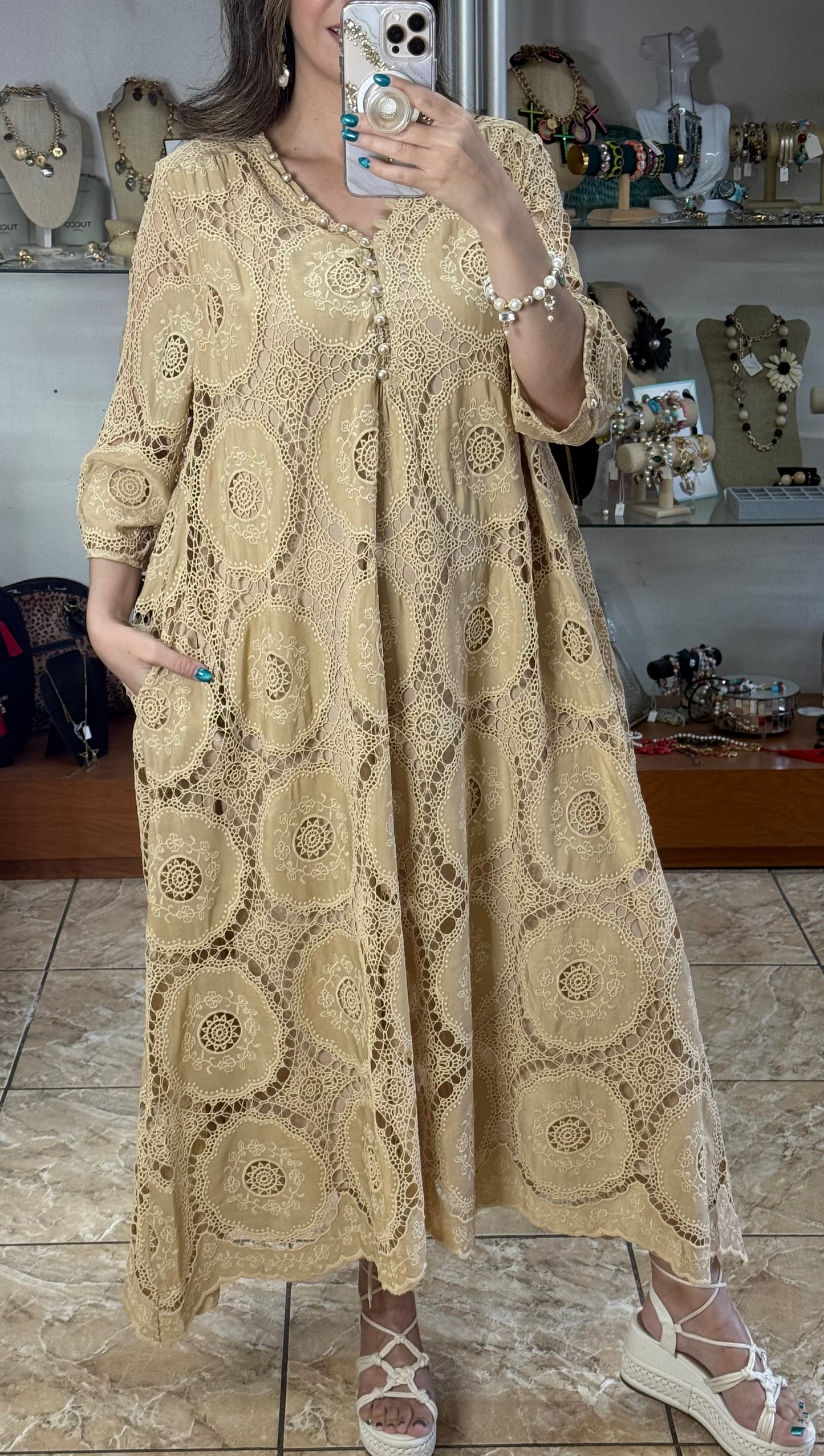 Charlotte OS Maxi Dress (FINAL SALE)