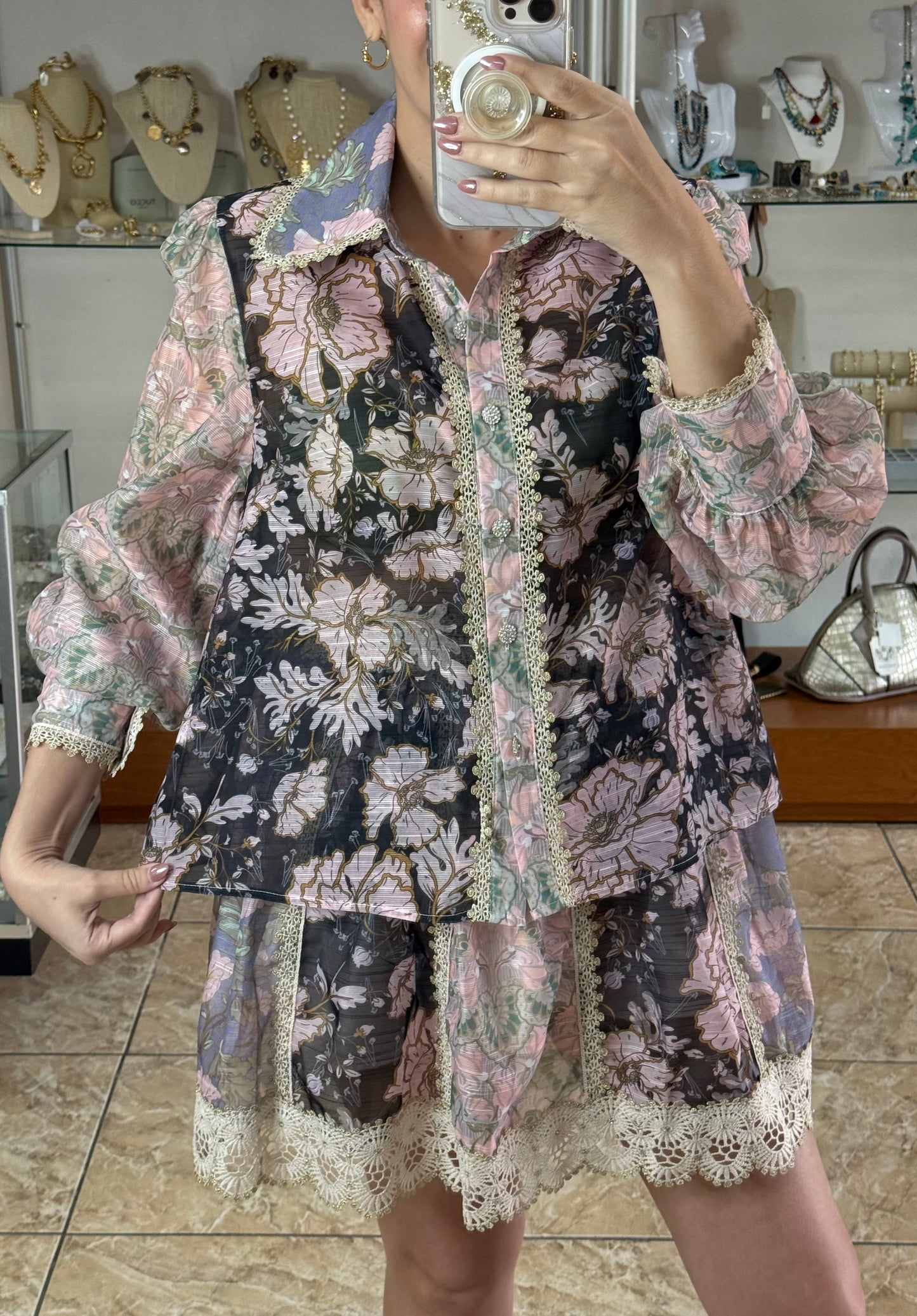 Floral Skirt Set (FINAL SALE)