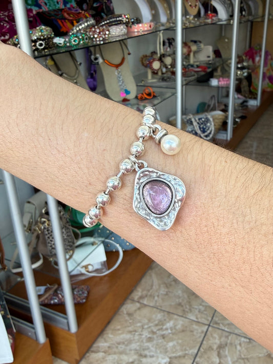 Bracelet with Charm by B&G (NO RETURNS OR EXCHANGE)