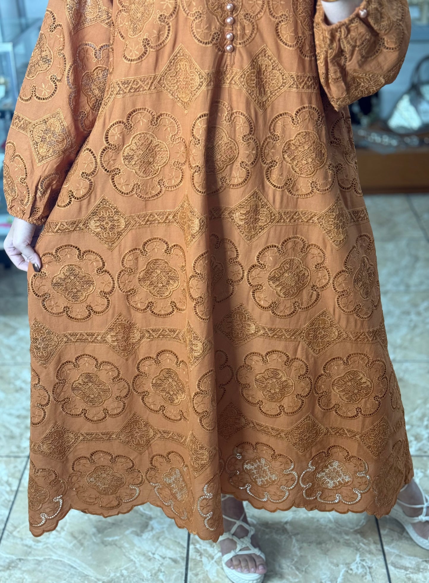 Ginger OS Maxi Dress (FINAL SALE)