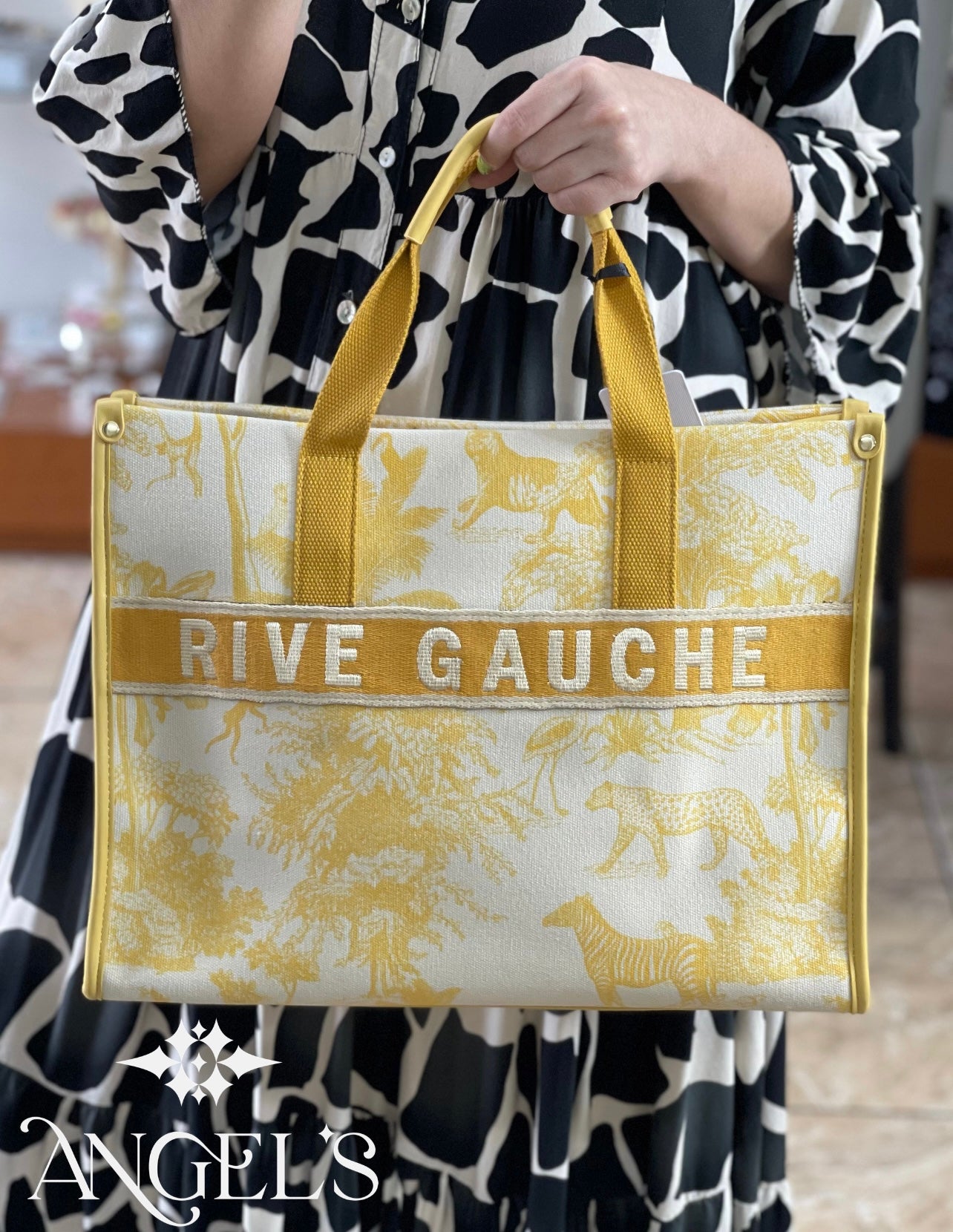 Rive Gauche Yellow Bag