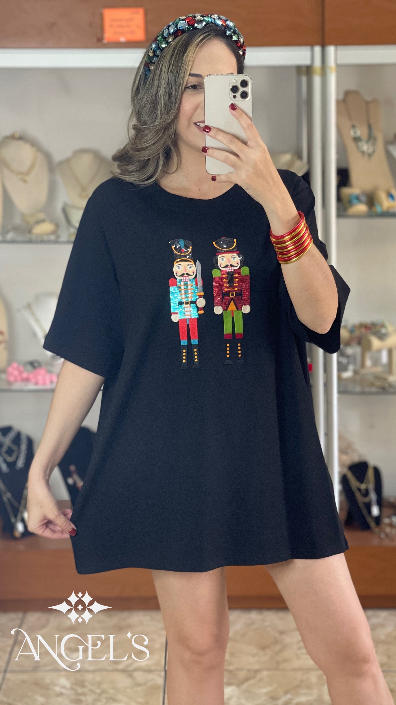 Nutcrackers T-Shirt Mini Dress