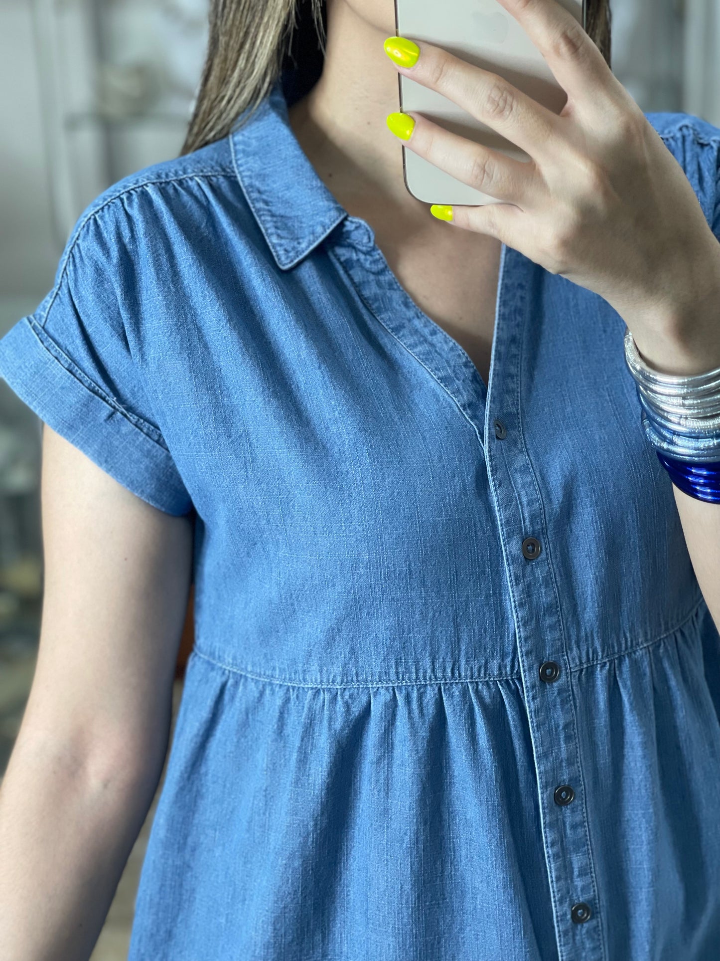 Mini Mini Denim Dress