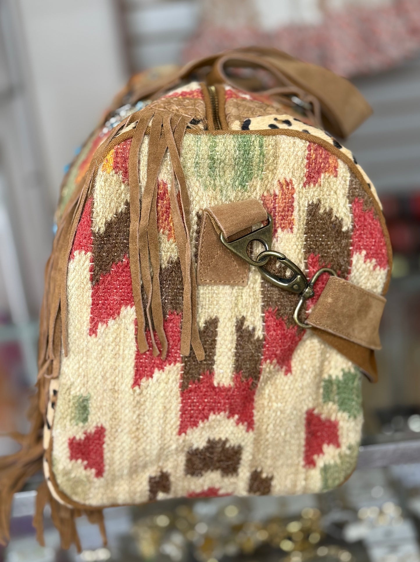 Boho Duffel Bag (FINAL SALE)