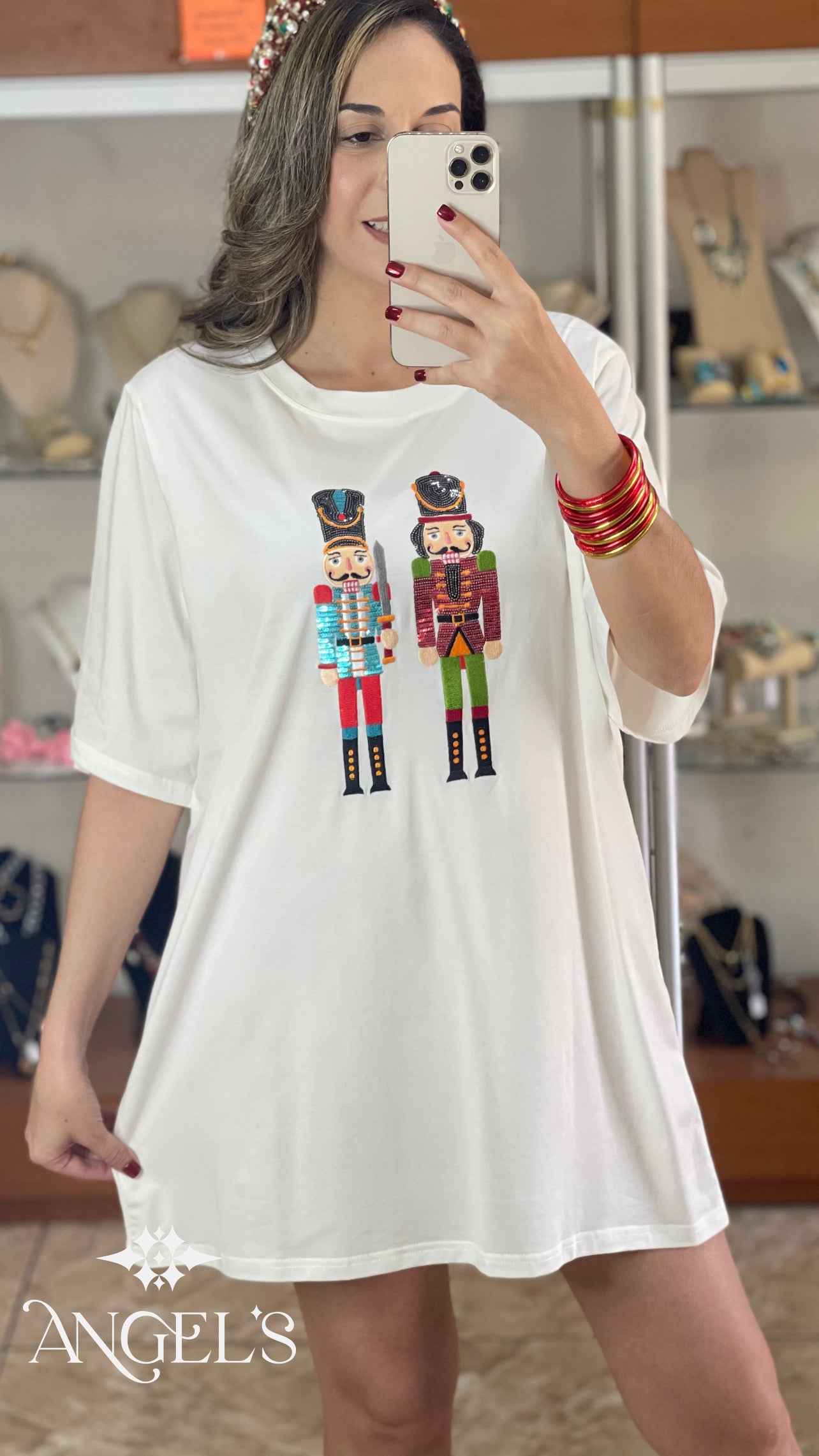 Nutcrackers T-Shirt Mini Dress