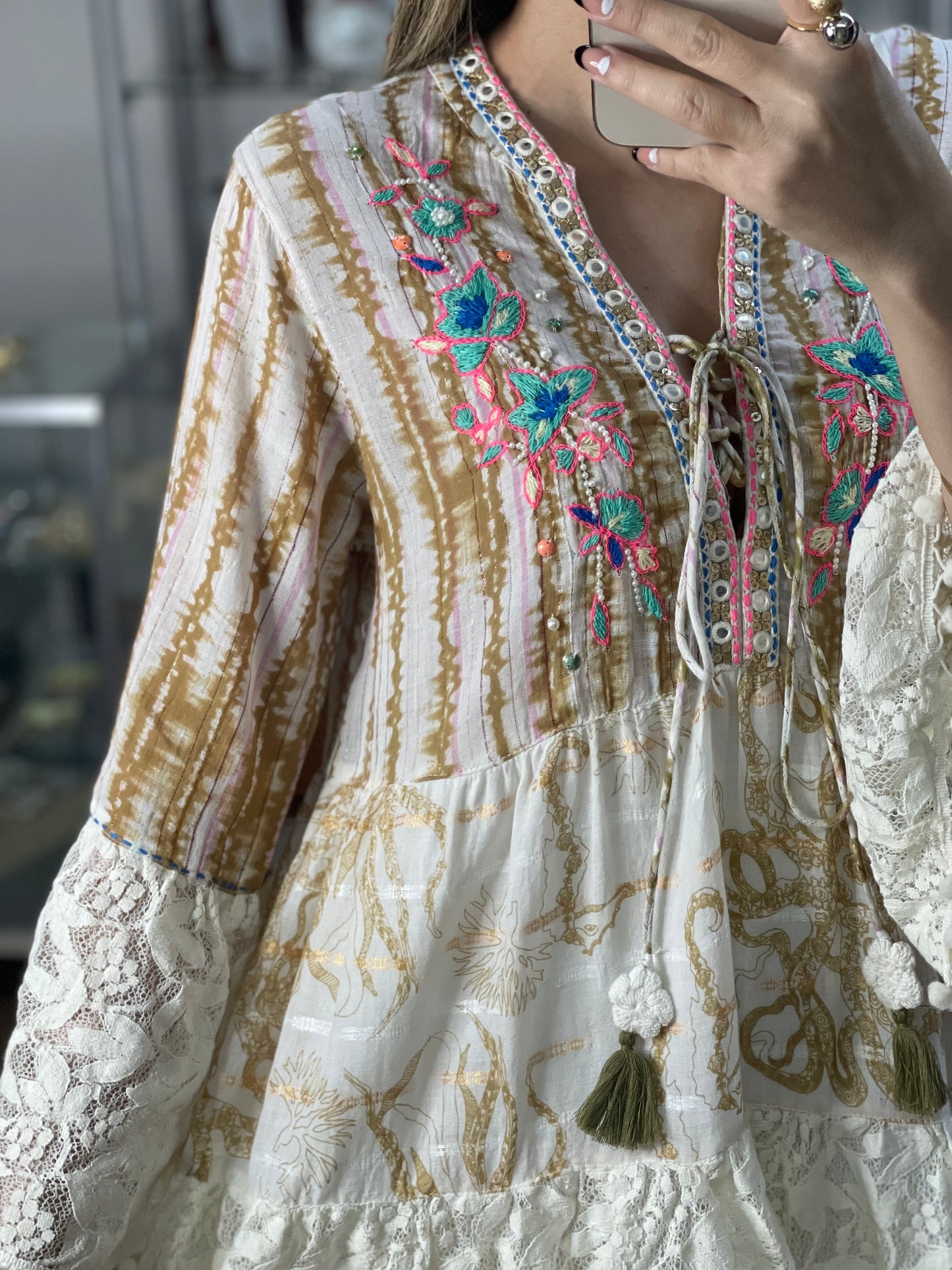 Boho Tunic Top/Mini Dress