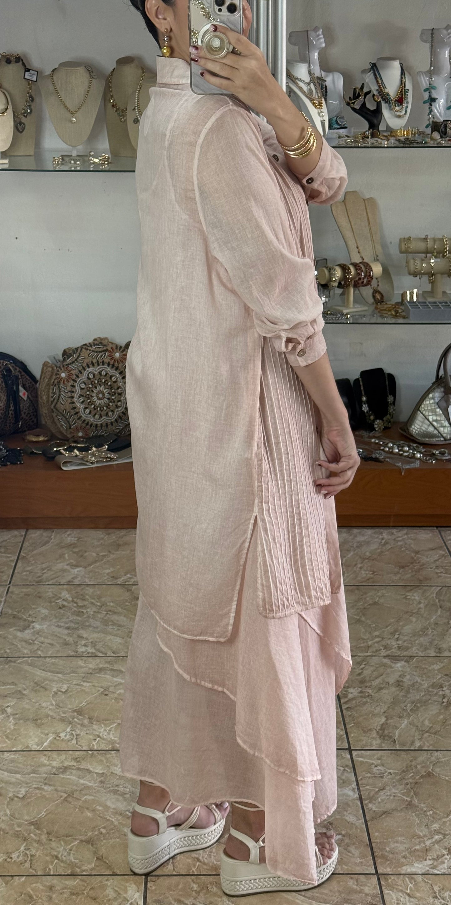 OS Dress and Coverup Set (FINAL SALE)