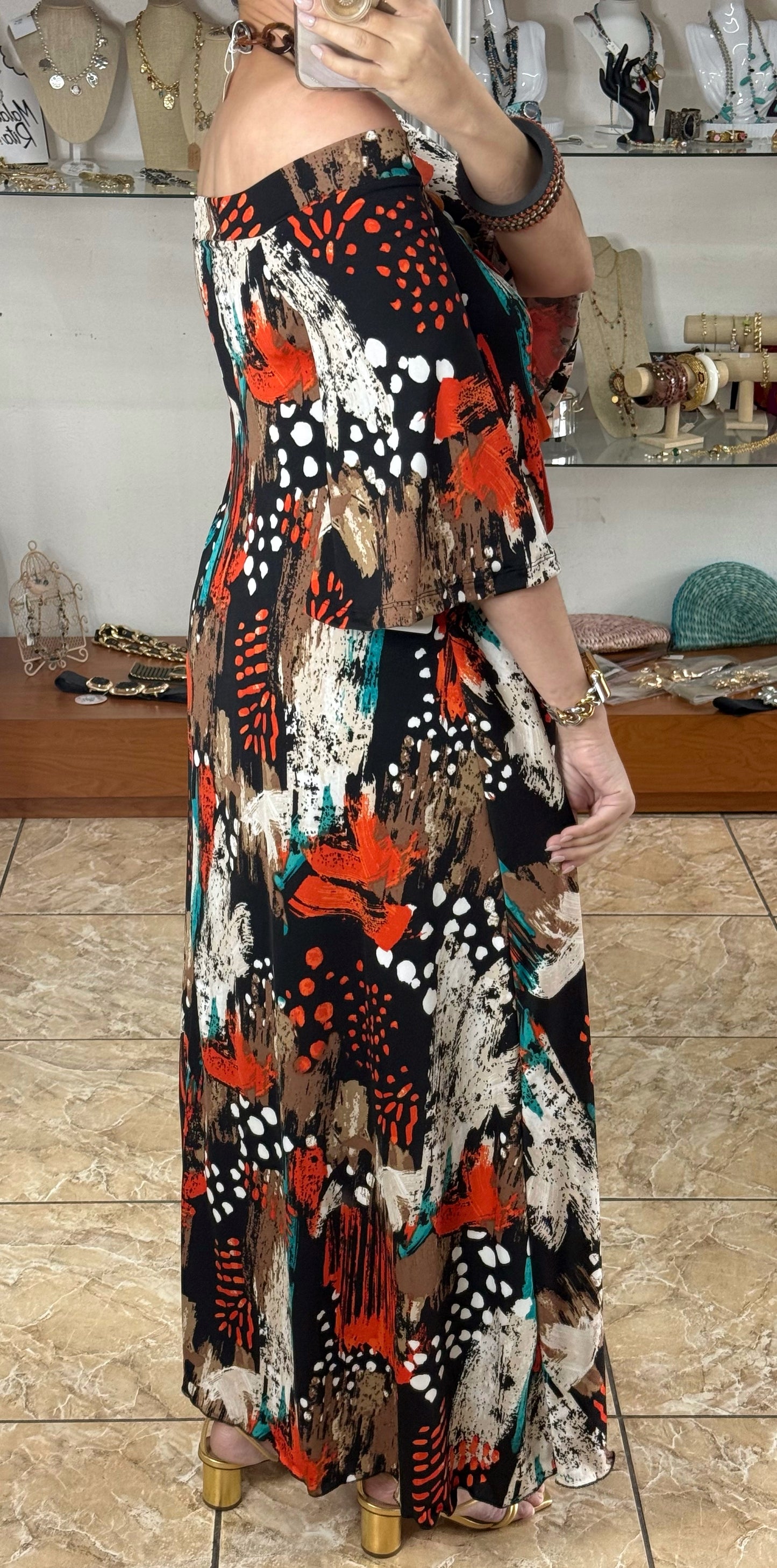 Marcela Maxi Dress by Pía Colors