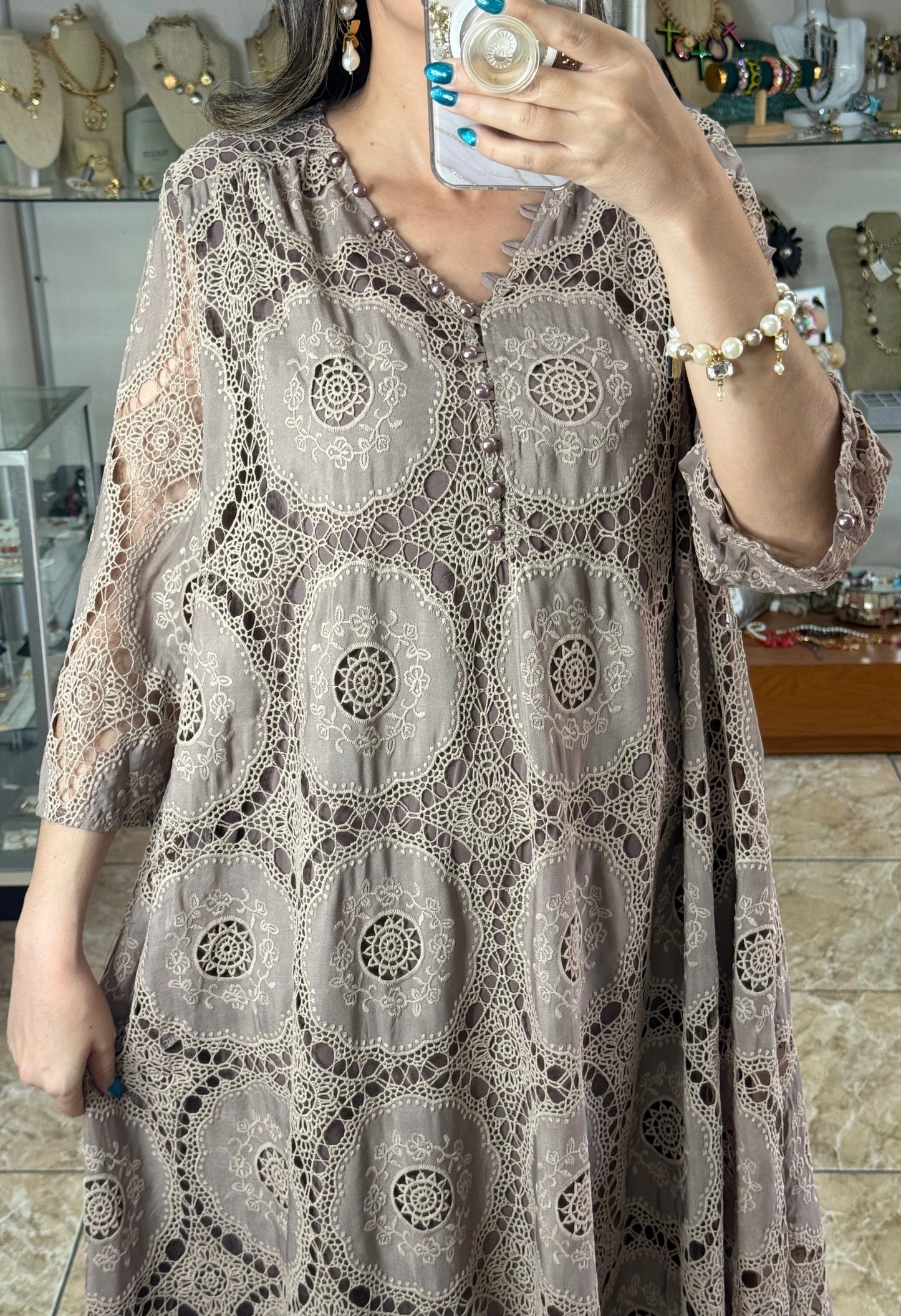 Charlotte OS Maxi Dress (FINAL SALE)
