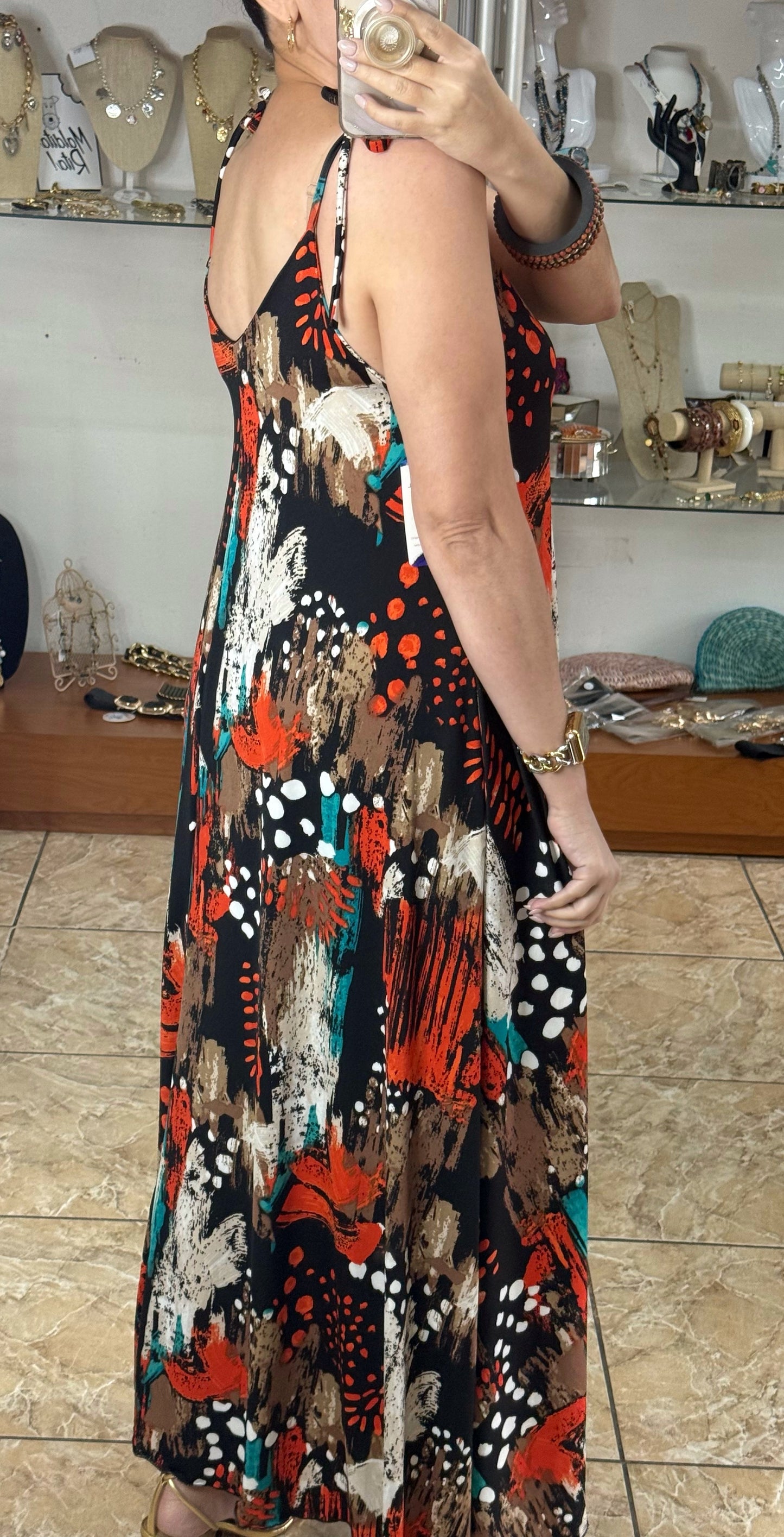 OS Margarita Maxi Dress by Pía Colors (NO RETURNS OR EXCHANGE)