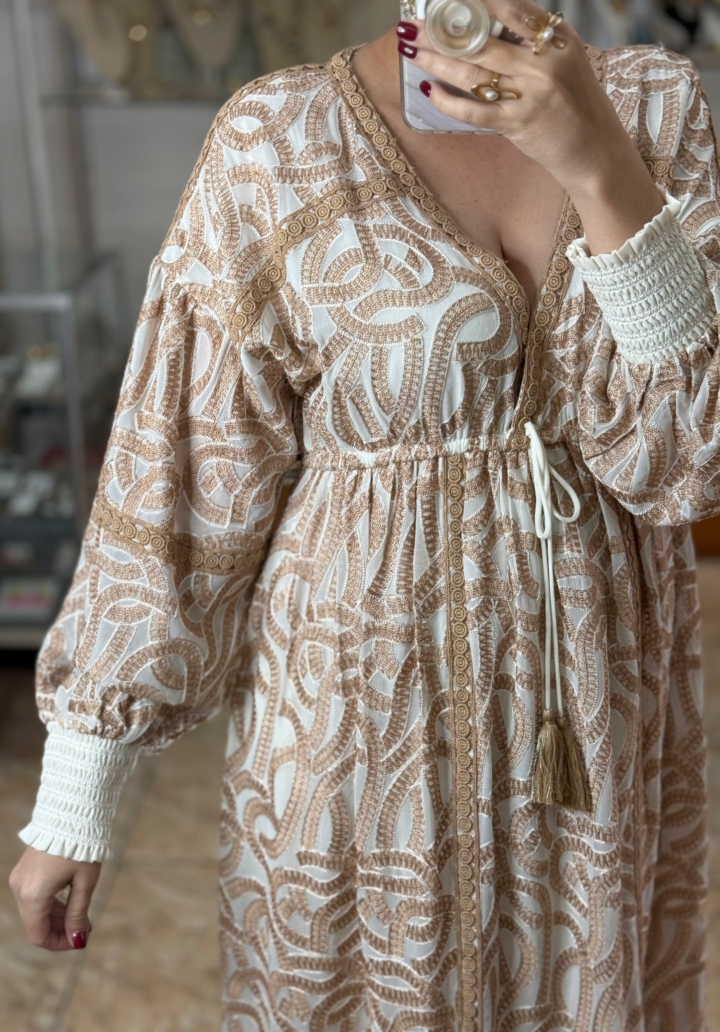 Hazal OS Maxi Dress (FINAL SALE)