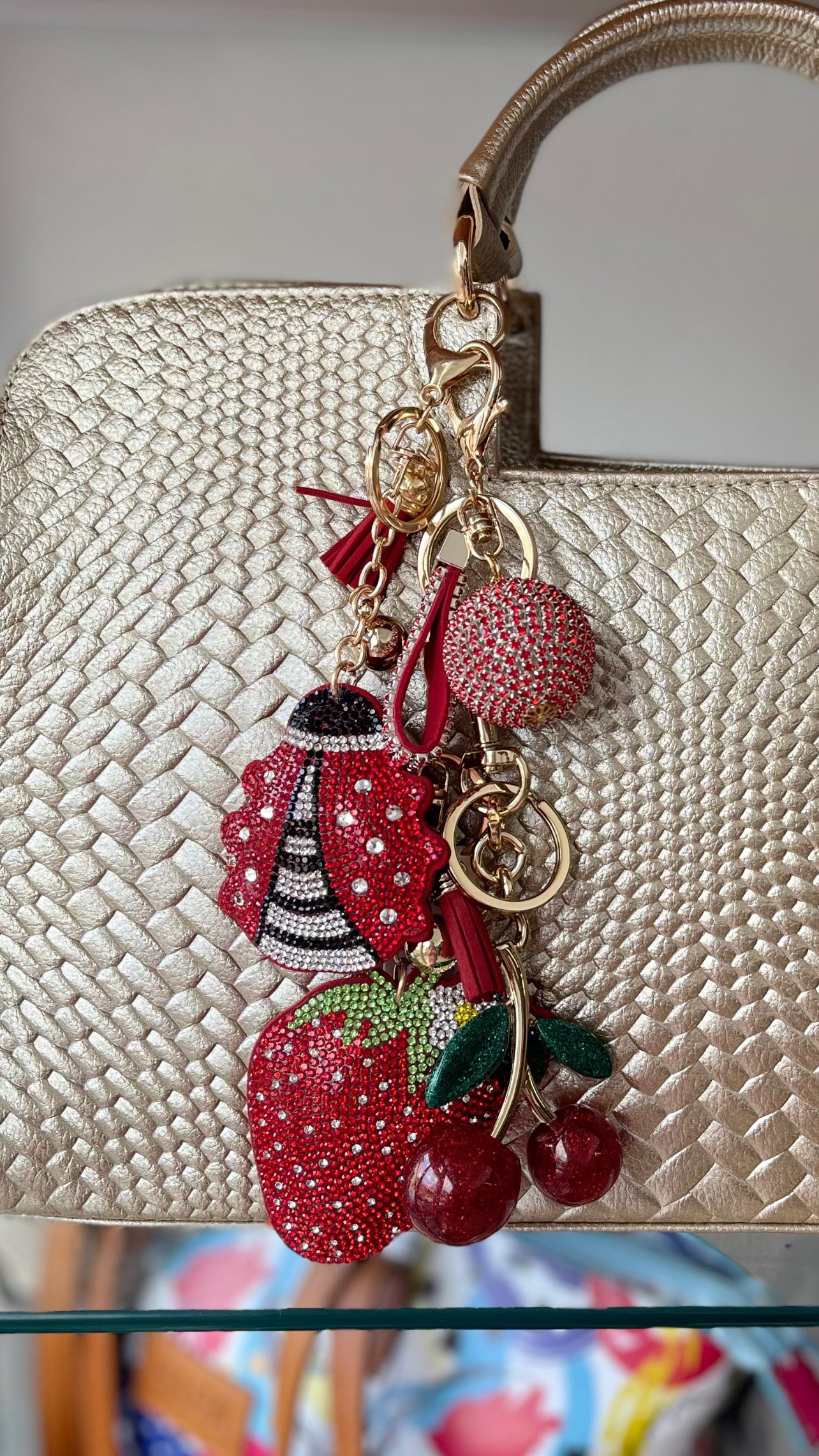 Ladybug Keychain