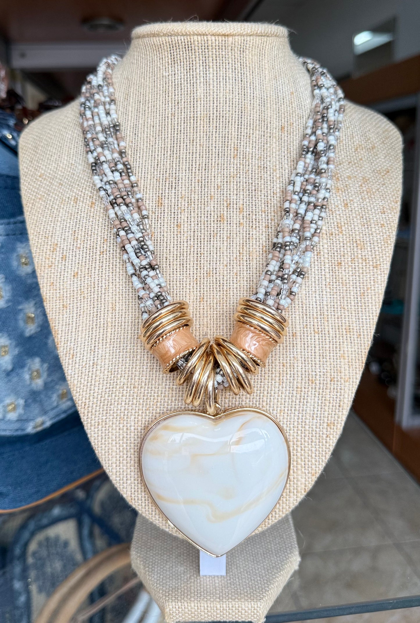 Big Heart Necklace (FINAL SALE)