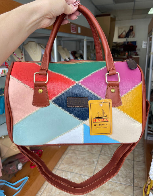 Brown Multicolor HARA Bag