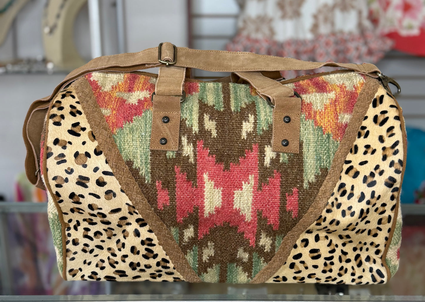 Boho Duffel Bag (FINAL SALE)