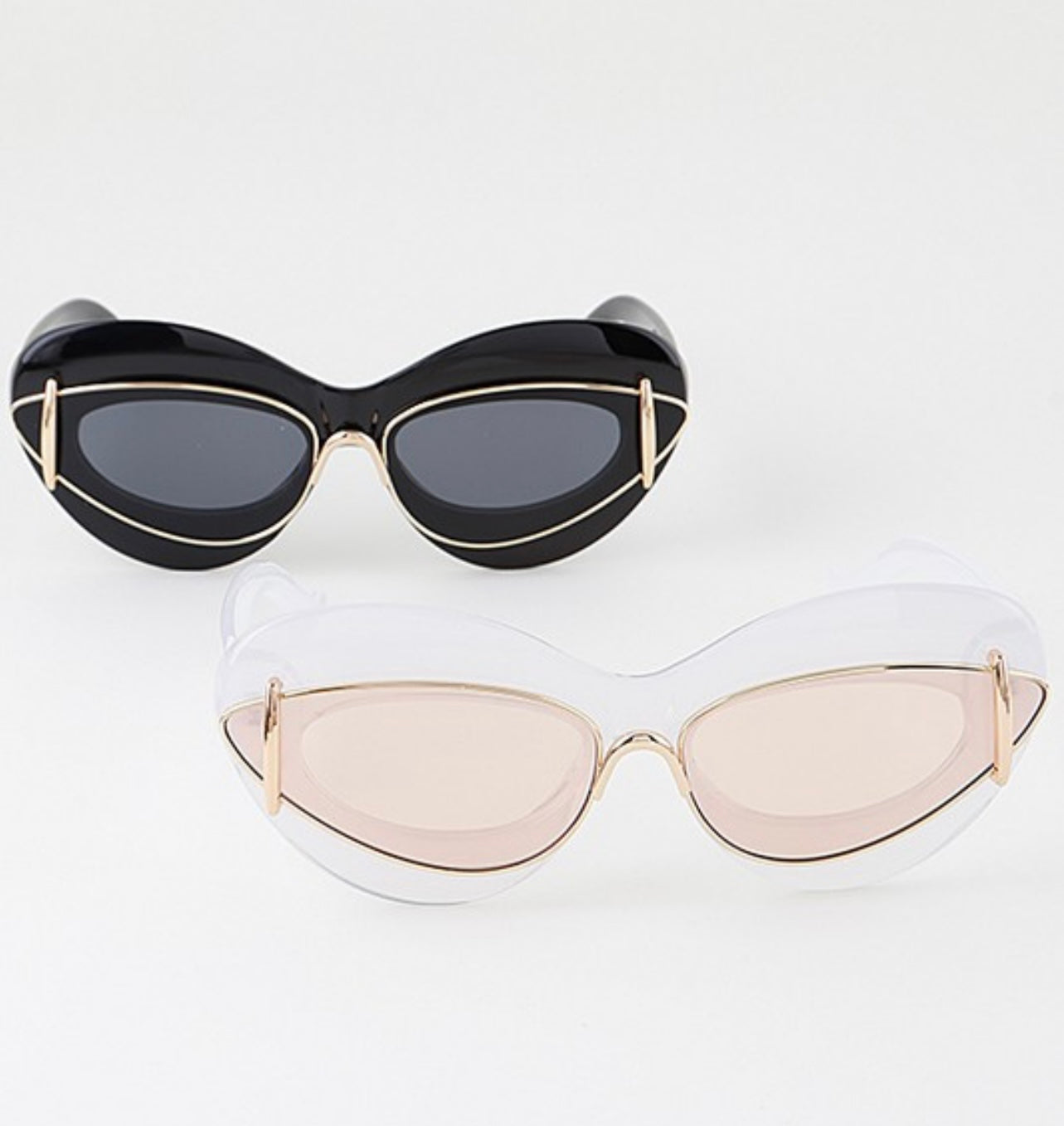 Metal Detail Sunglasses