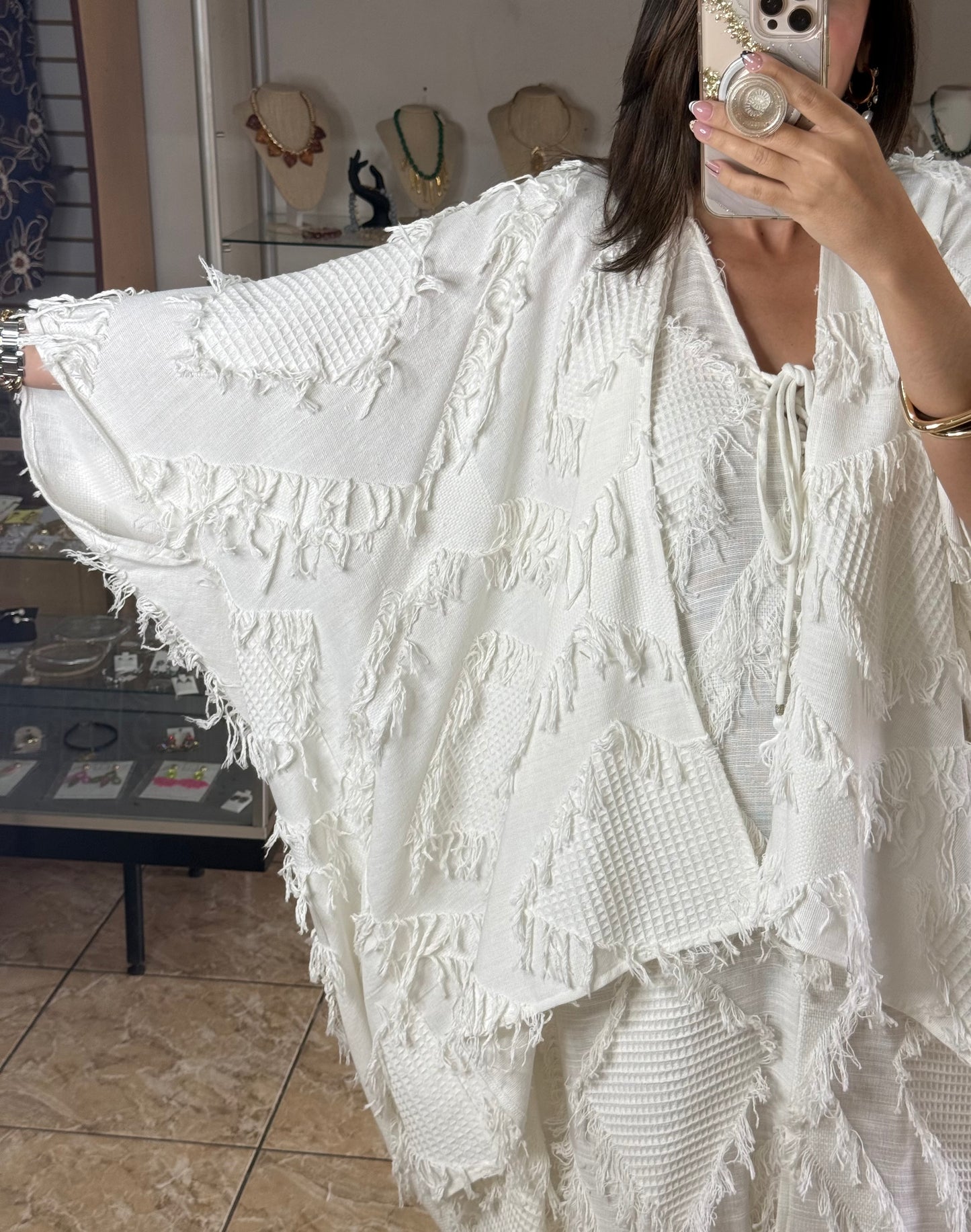 OS Halter Dress & Kimono Set (NO RETURNS OR EXCHANGE)