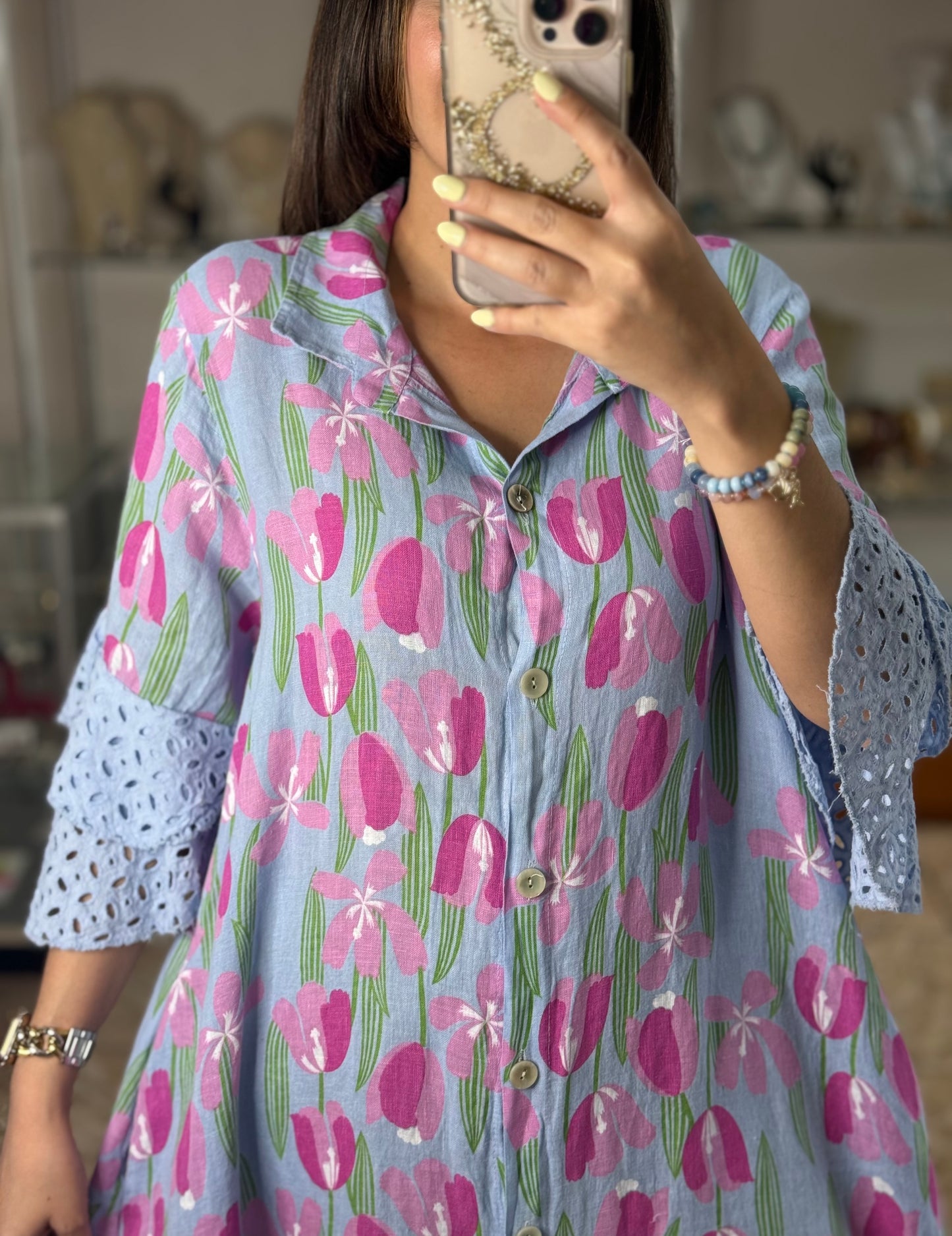 Macarena OS Floral Maxi Dress (NO RETURNS OR EXCHANGE)