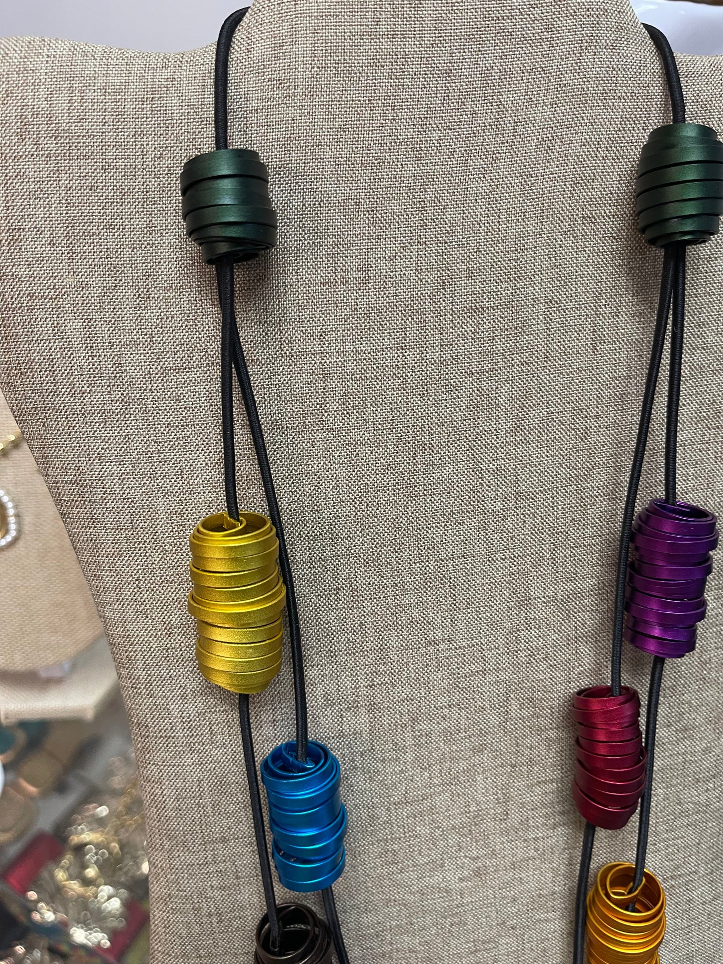 Multicolor Adjustable Necklace