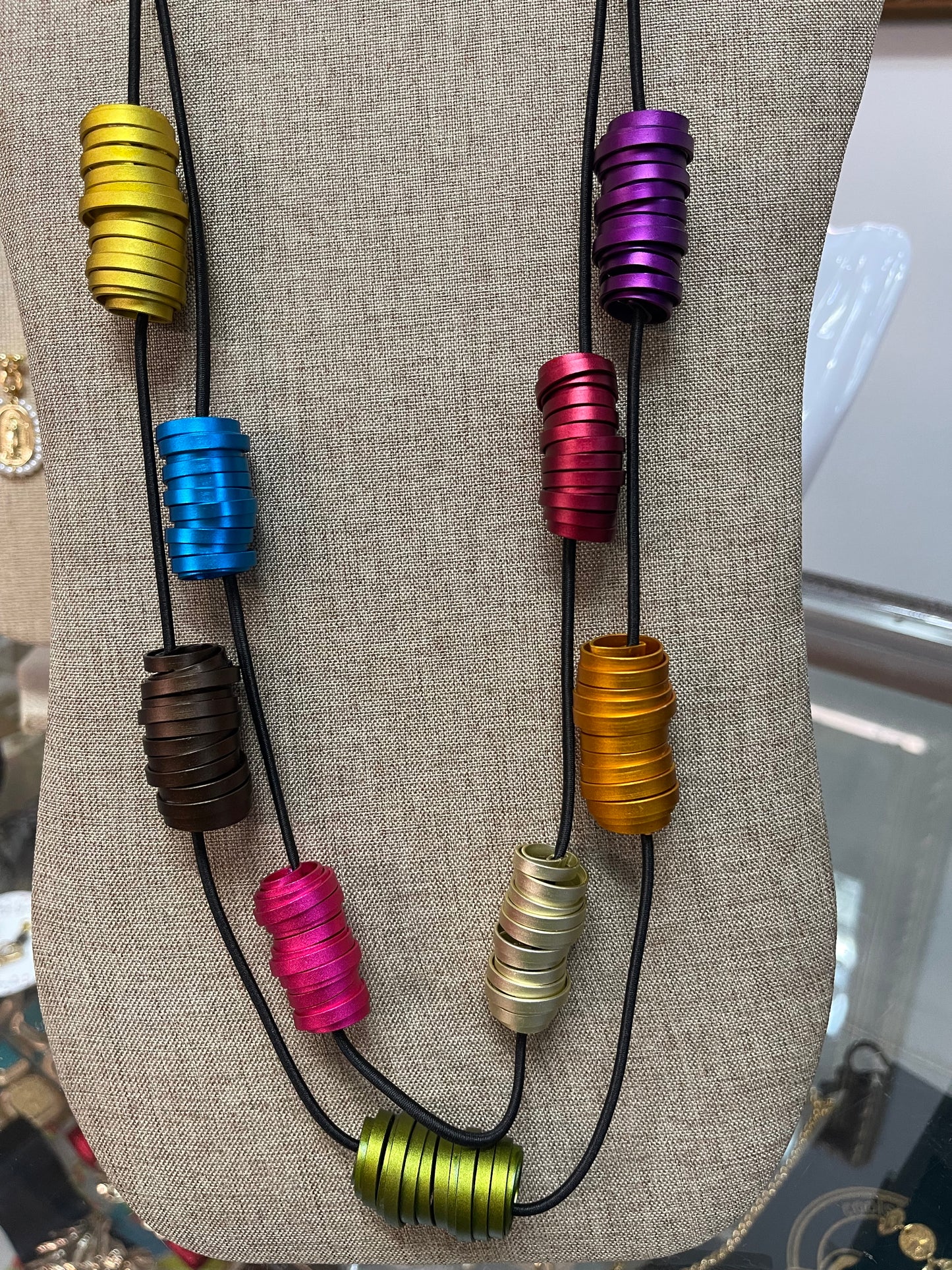 Multicolor Adjustable Necklace