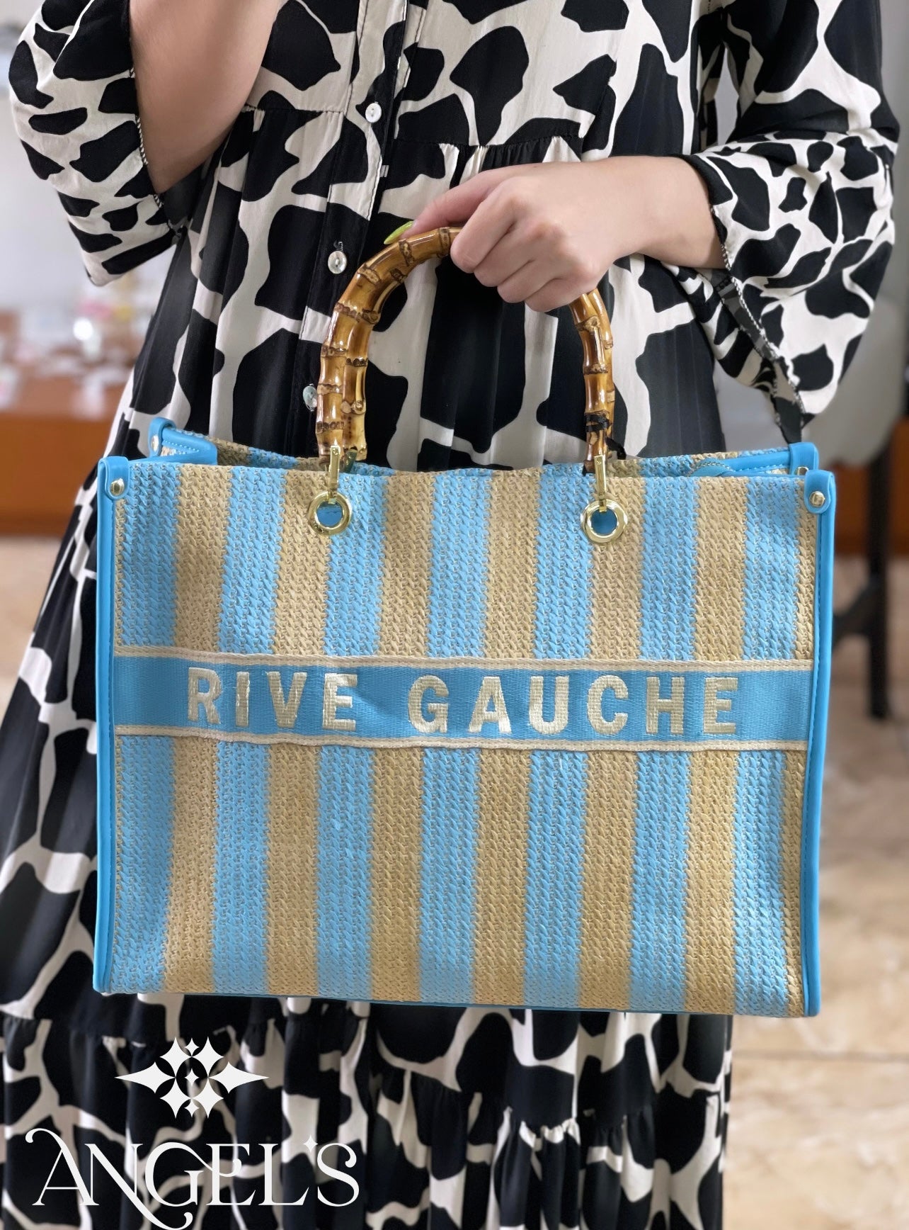 Rive Gauche Blue Bag