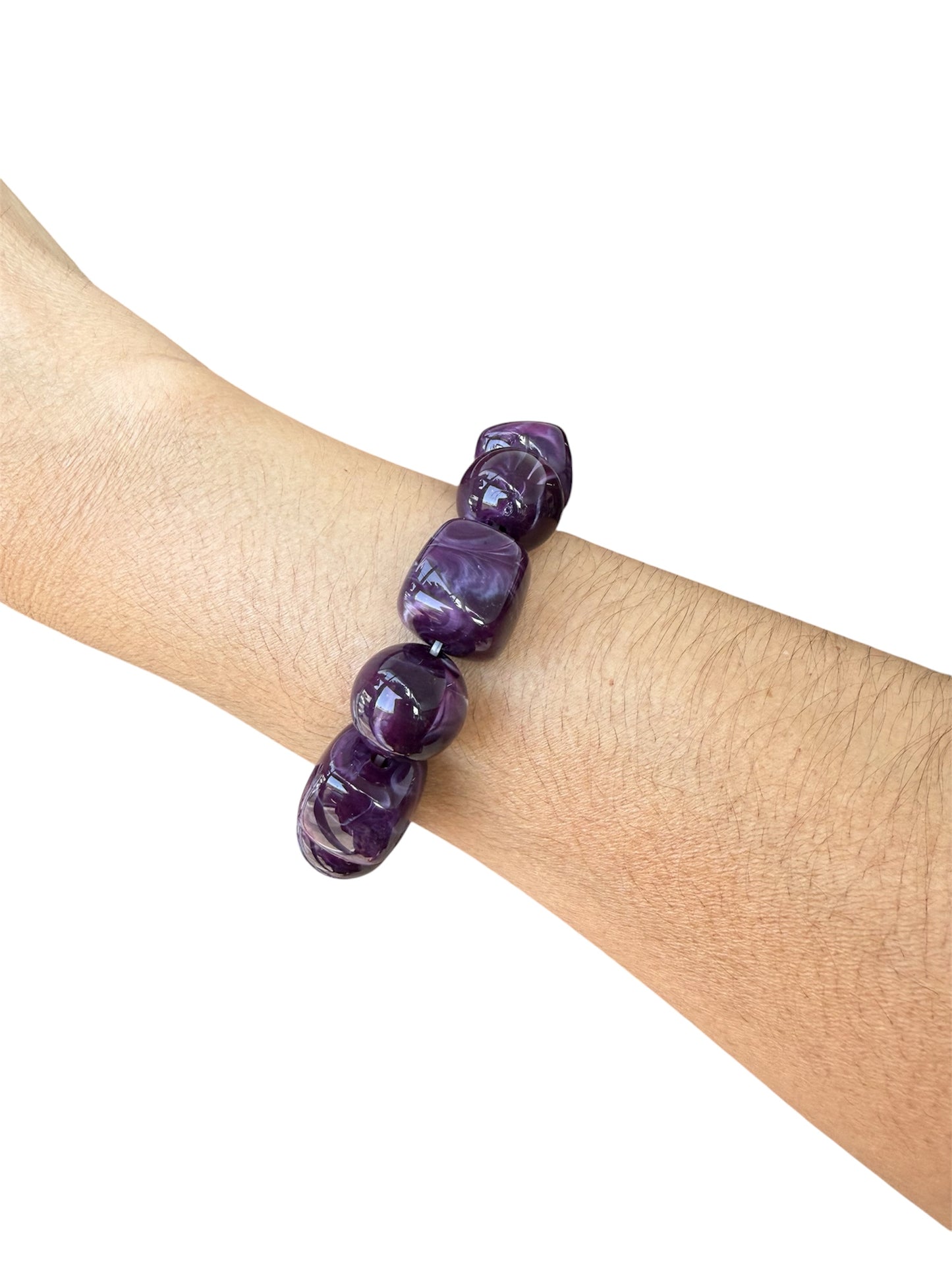 Resin Beads Bracelets (FINAL SALE, SOLD SEPARATELY)