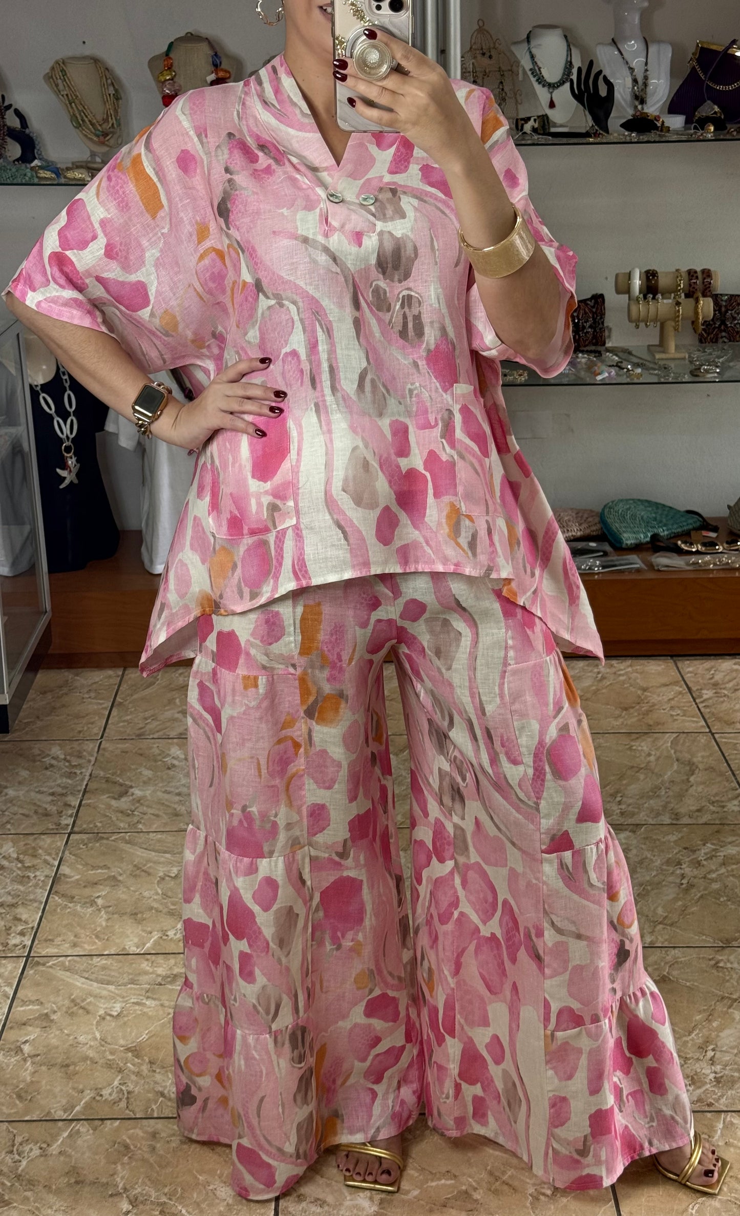 Kalahari Linen Set OS (NO RETURNS OR EXCHANGE)