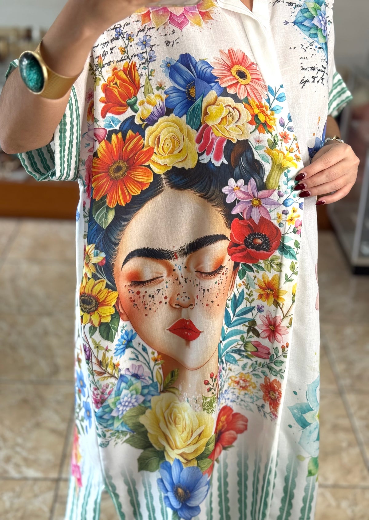OS Frida, Sun & Moon Dress (NO RETURNS OR EXCHANGE)