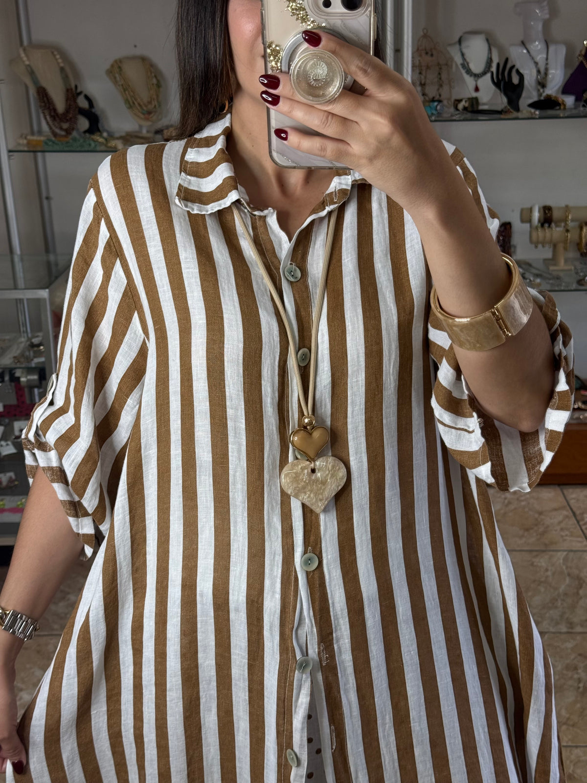 Stripes/Polkadots OS Linen Set (NO RETURNS OR EXCHANGE)