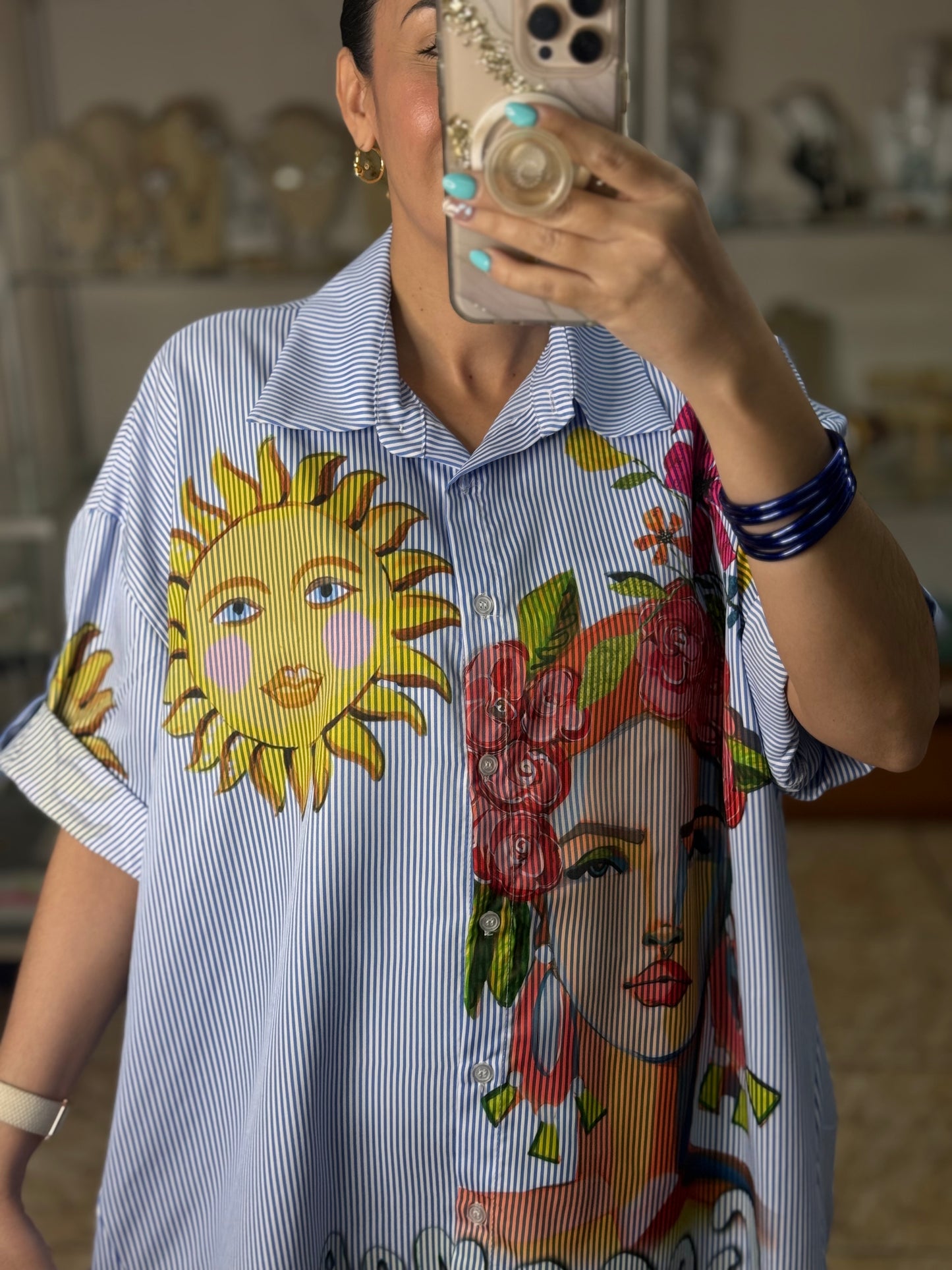 Sun OS Tunic Top (NO RETURNS OR EXCHANGE)