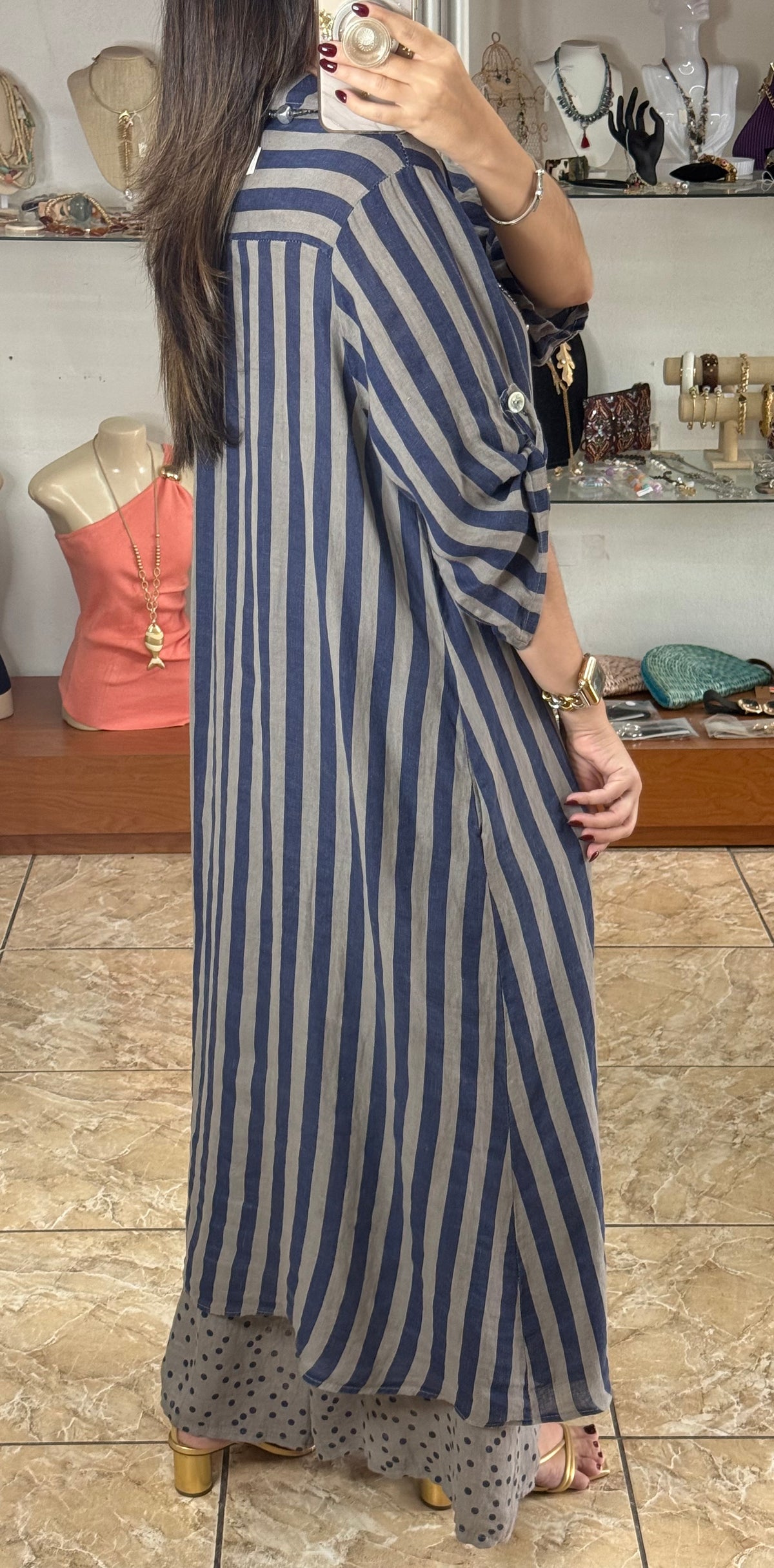 Stripes/Polkadots OS Linen Set (NO RETURNS OR EXCHANGE)