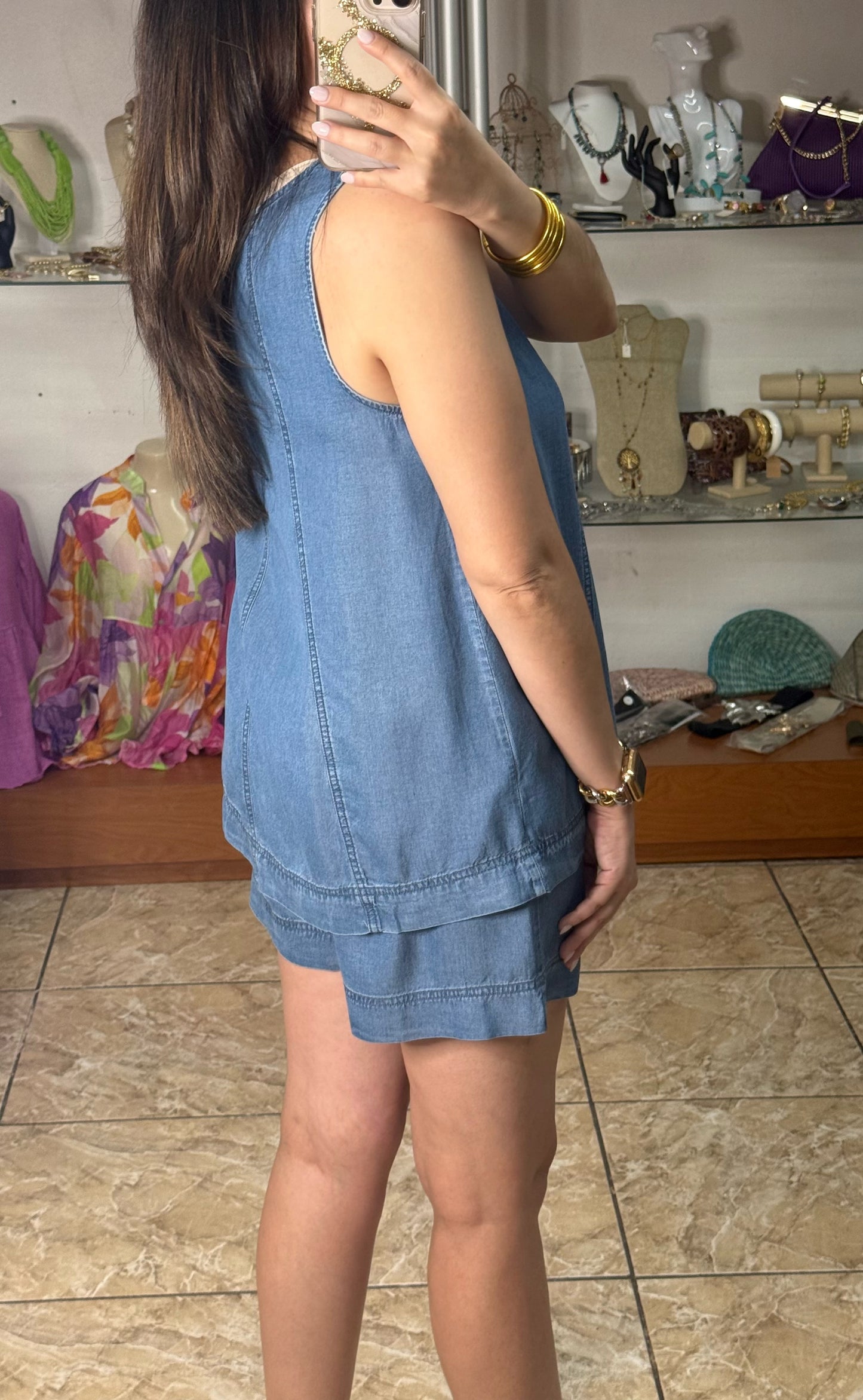 Tencel Top & Short Set (Regular & Plus)